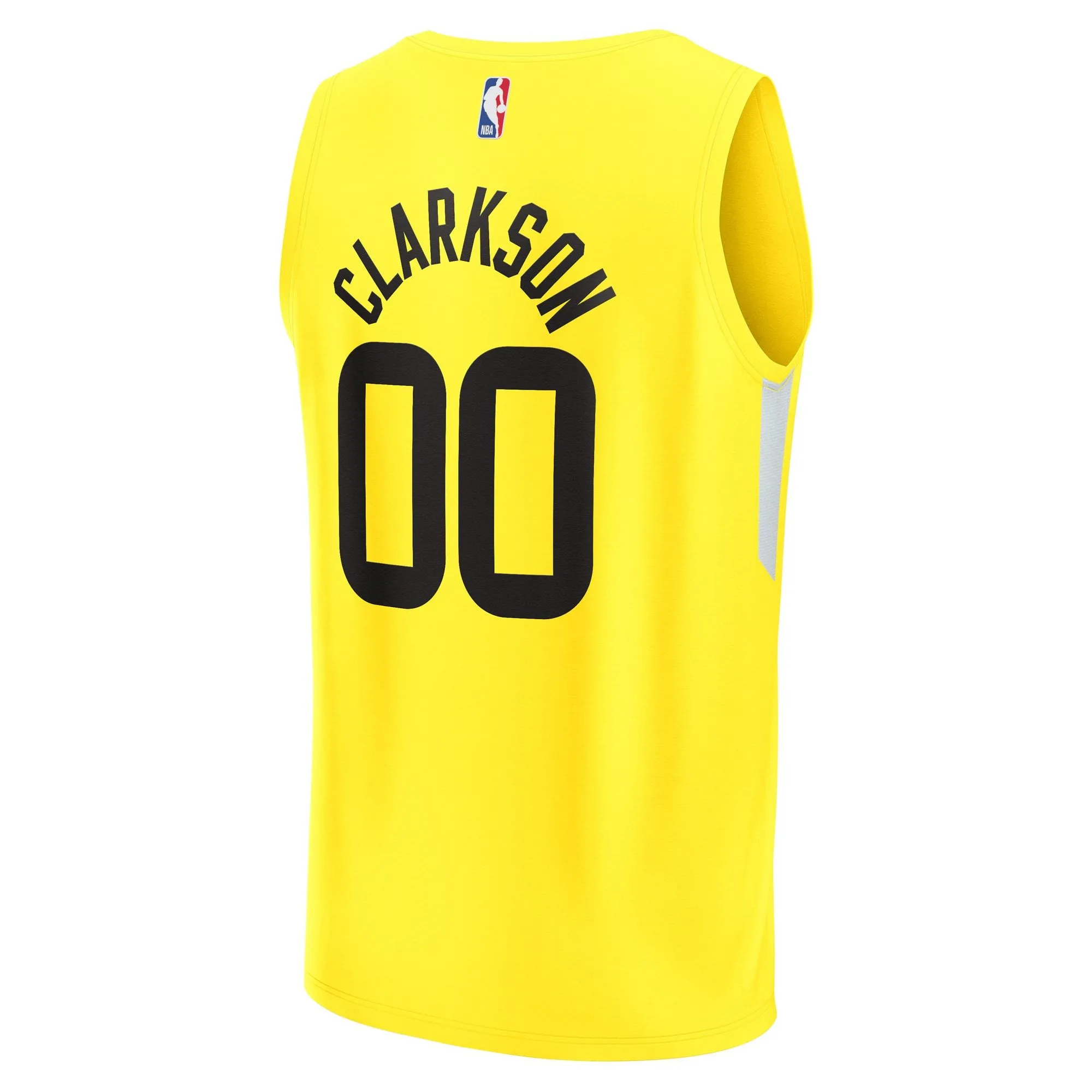 Jordan Clarkson Utah Jazz Fanatics Branded Fast Break Replica Jersey - Icon Edition - Yellow