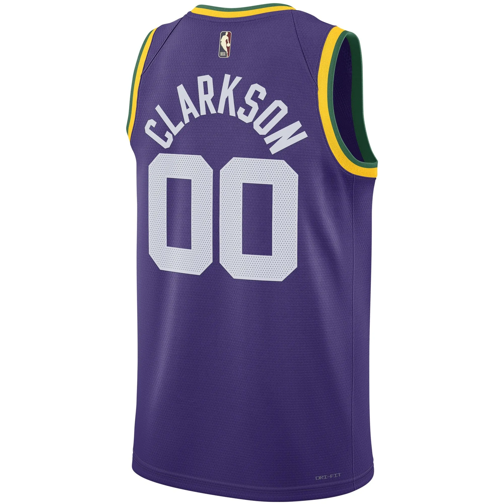 Jordan Clarkson Utah Jazz  Unisex Swingman Replica Jersey - Classic Edition - Purple