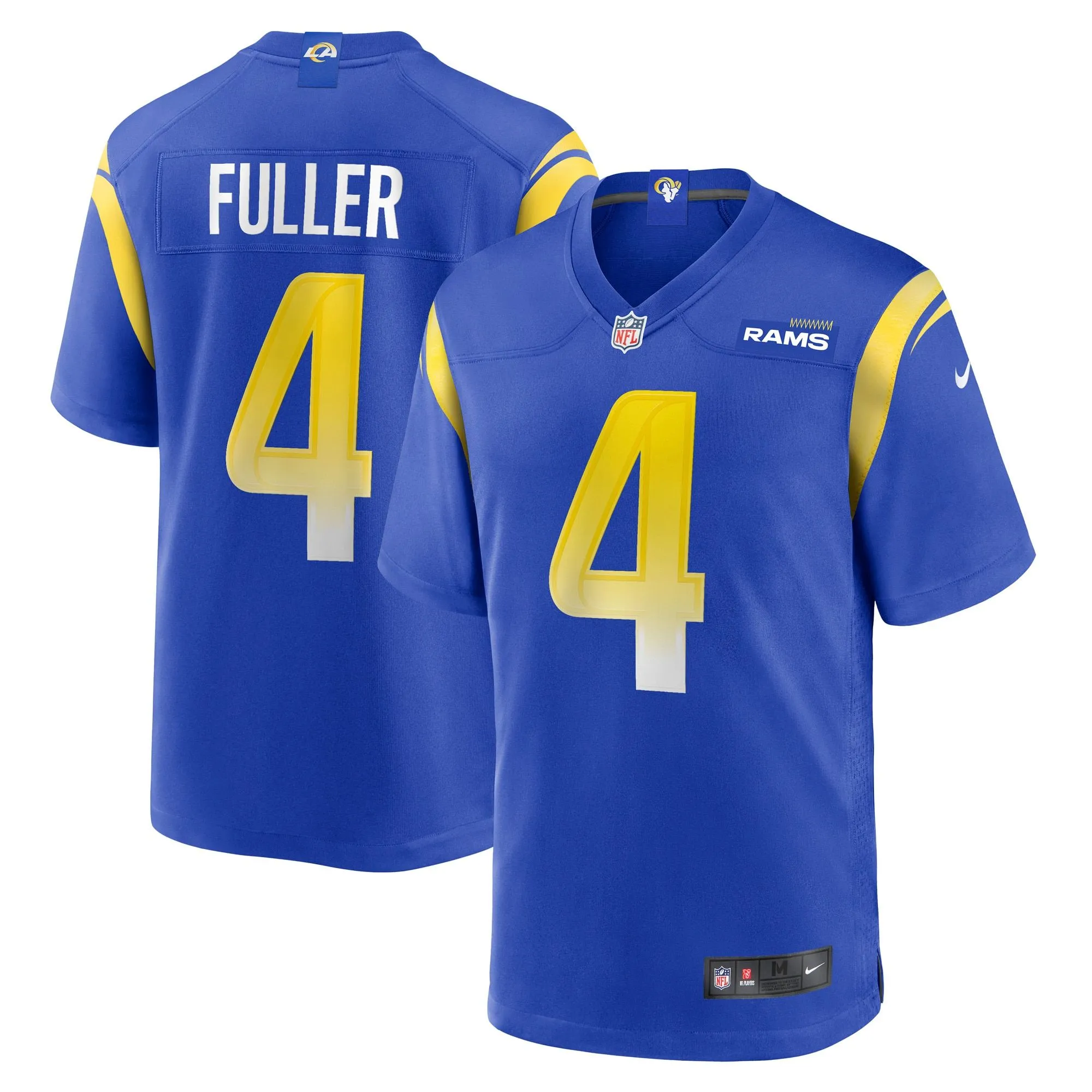 Jordan Fuller Los Angeles Rams  Game Player Jersey - Royal