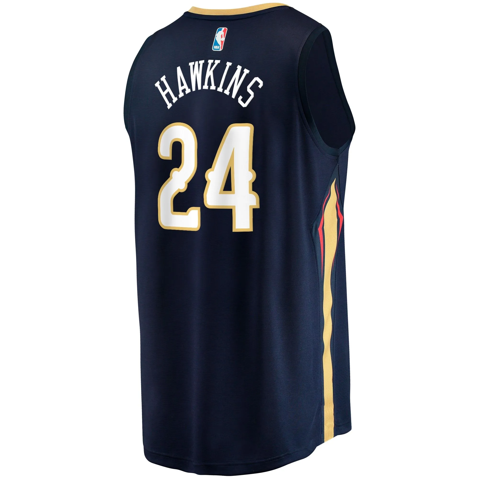 Jordan Hawkins New Orleans Pelicans Fanatics Branded Youth  Fast Break Replica Jersey - Icon Edition - Navy