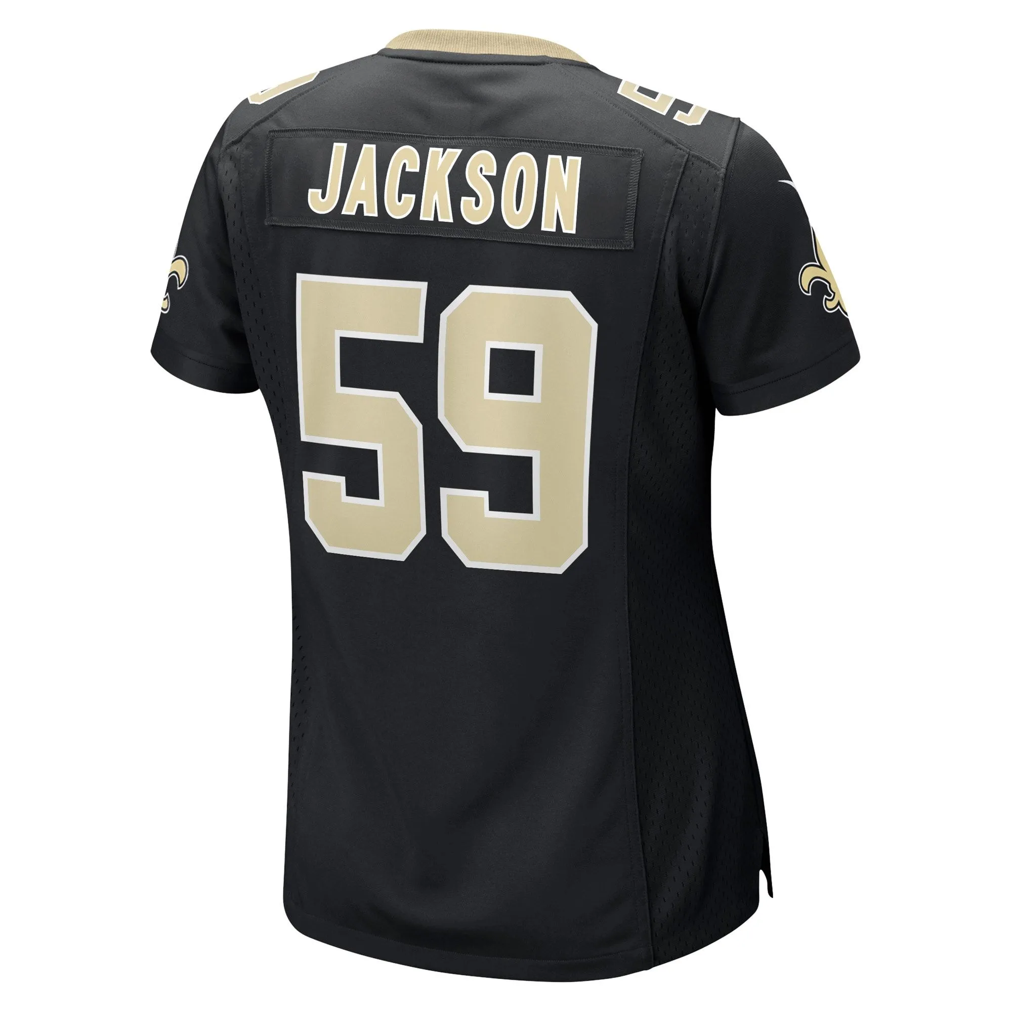 Jordan Jackson New Orleans Saints  Women's Game Player Jersey - Black