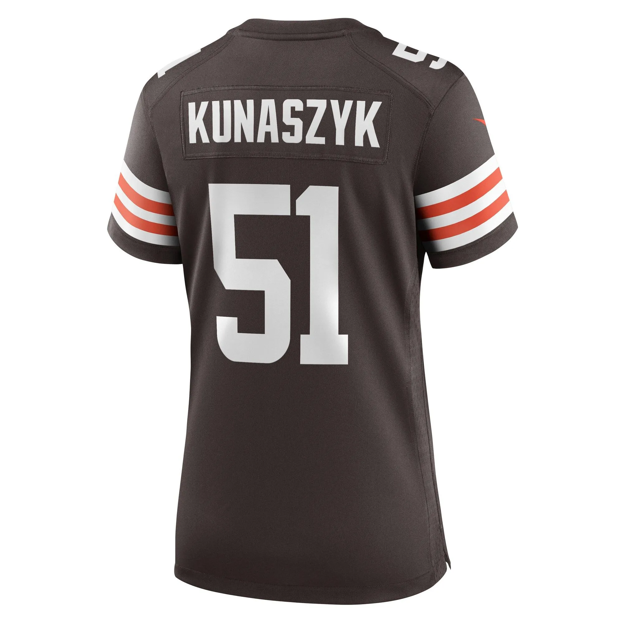 Jordan Kunaszyk Cleveland Browns  Women's Game Player Jersey - Brown