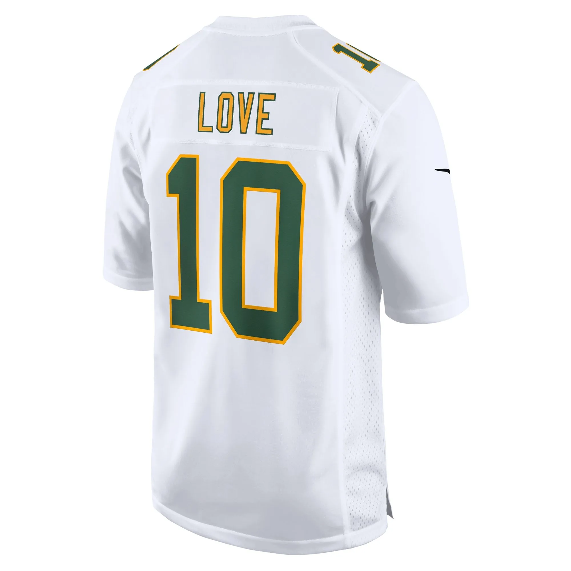 Jordan Love Green Bay Packers  Fashion Game Jersey - White