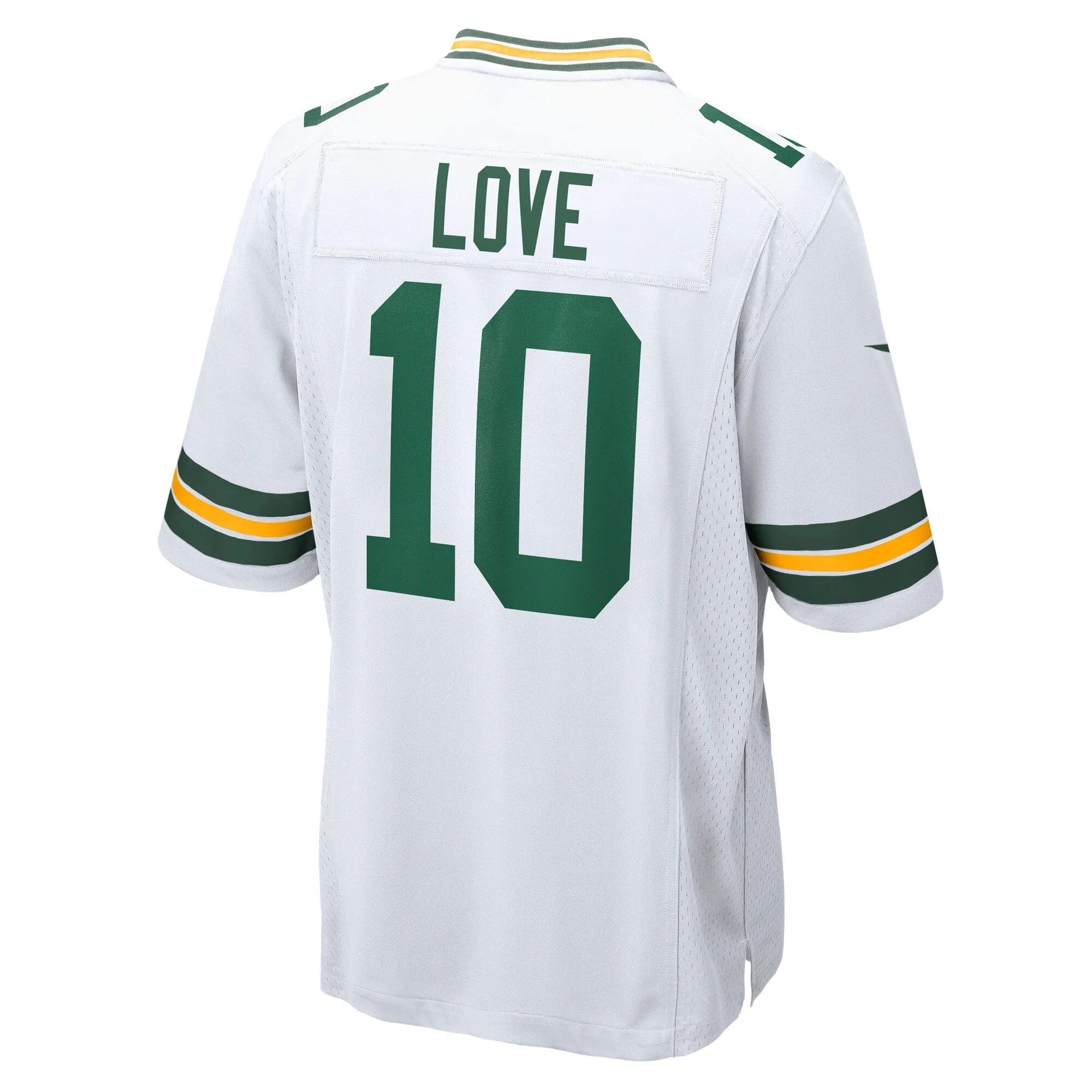 Jordan Love Green Bay Packers   Game Jersey - White