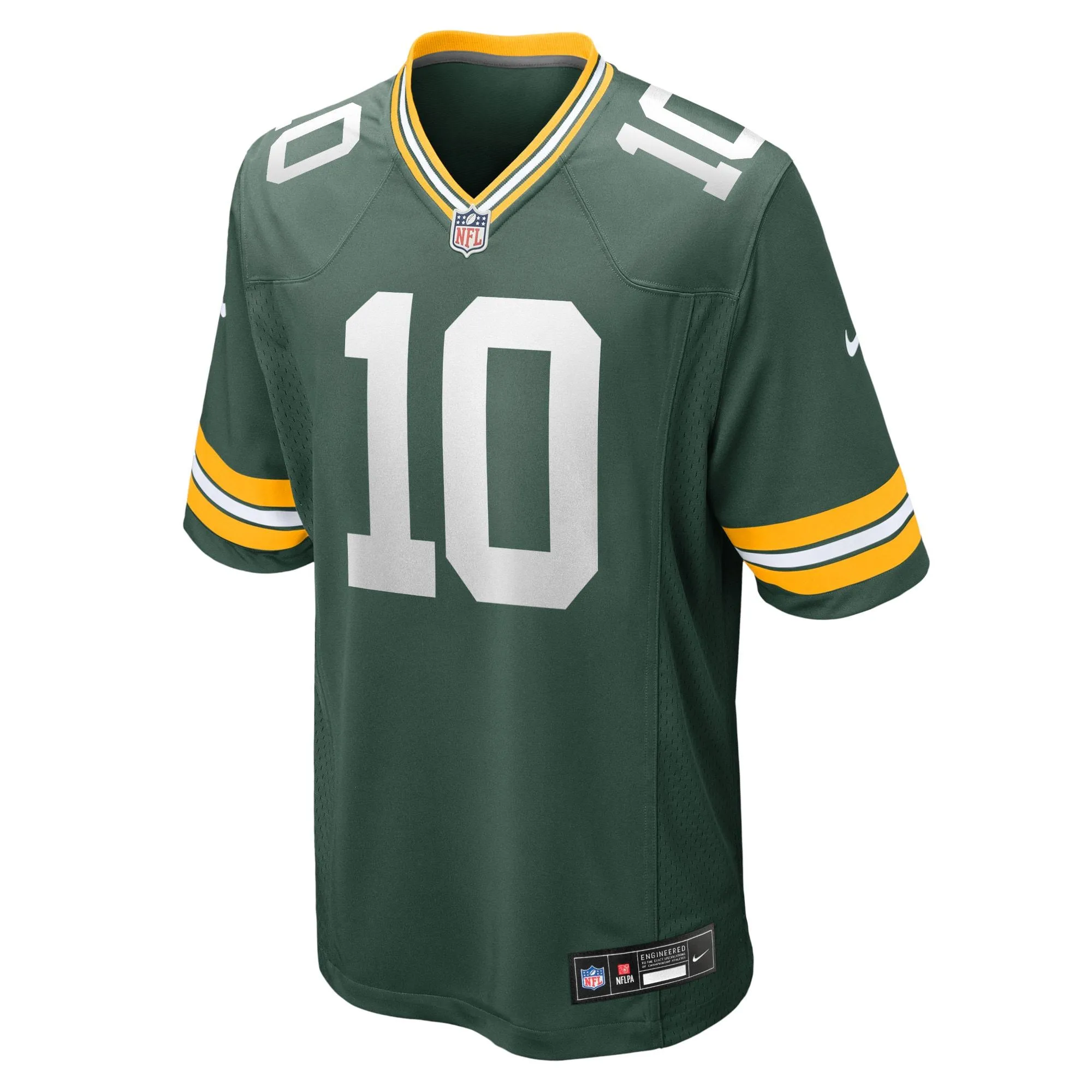 Jordan Love Green Bay Packers  Player Game Jersey - Green