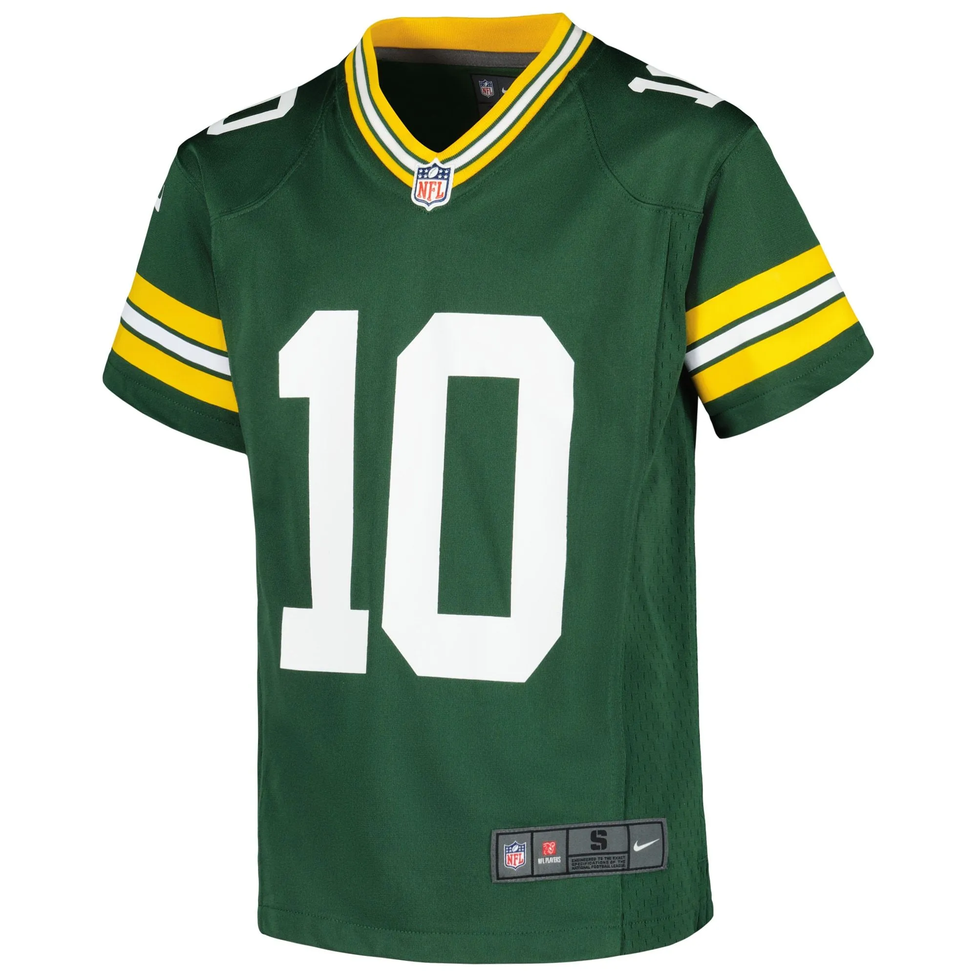 Jordan Love Green Bay Packers  Youth Game Jersey - Green