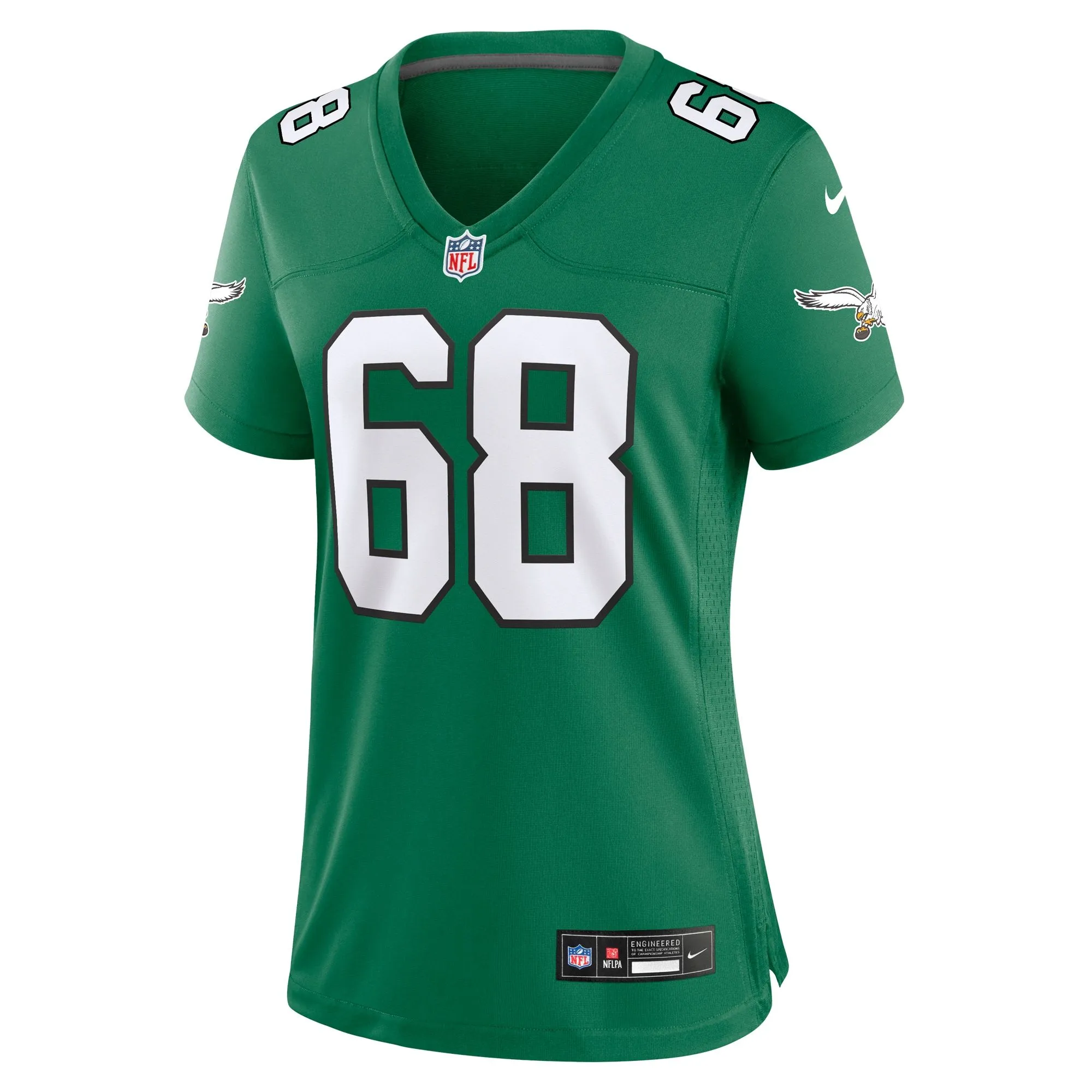 Jordan Mailata Philadelphia Eagles  Women's Alternate Game Jersey - Kelly Green