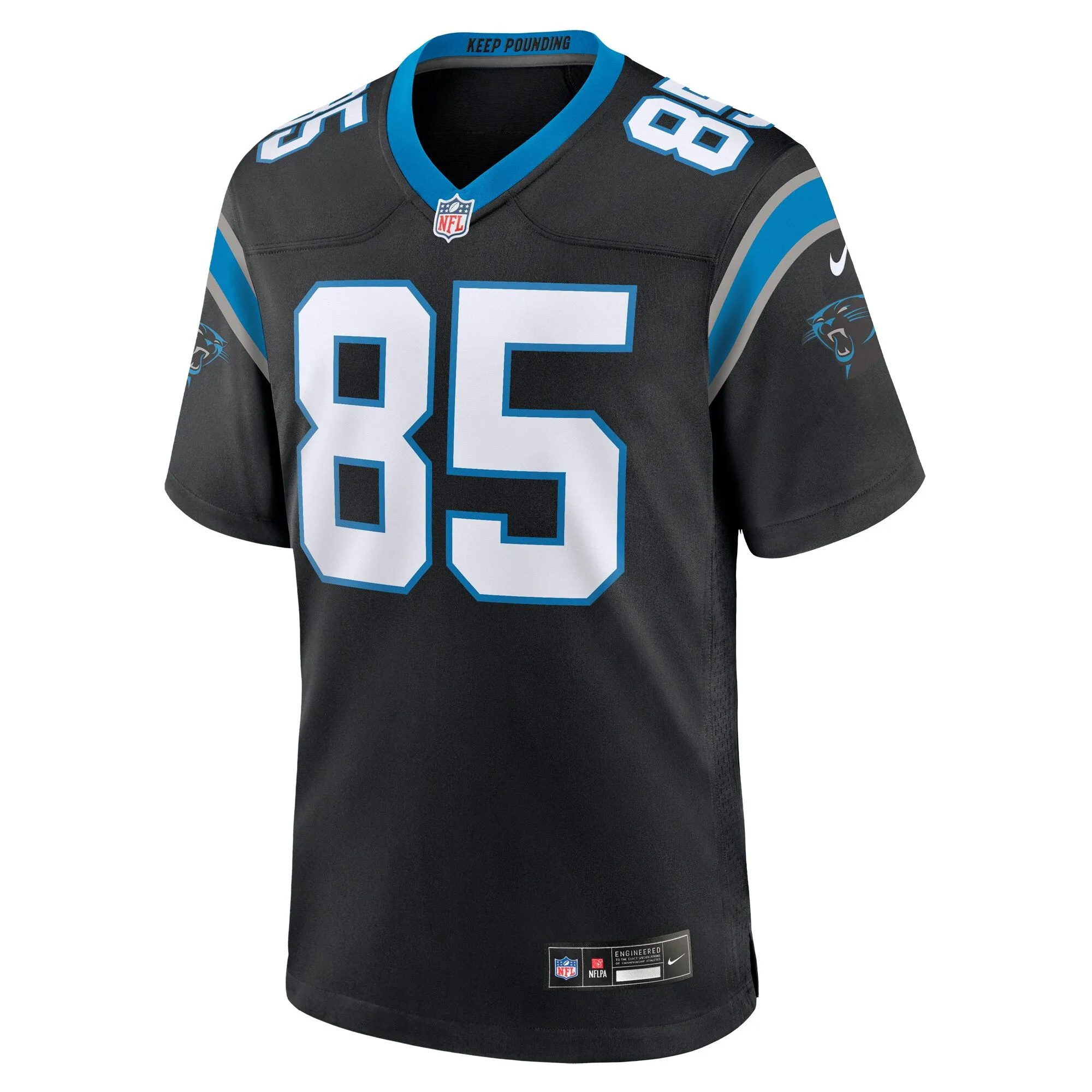 Jordan Matthews Carolina Panthers   Game Jersey -  Black