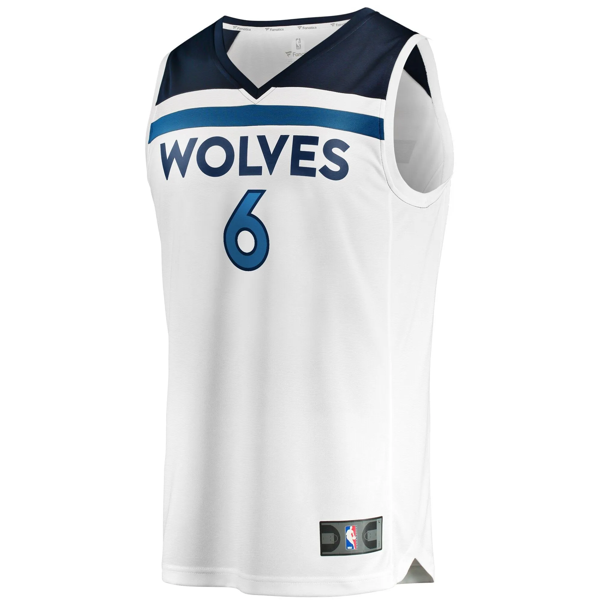 Jordan McLaughlin Minnesota Timberwolves Fanatics Branded Fast Break Player Jersey - Association Edition - White