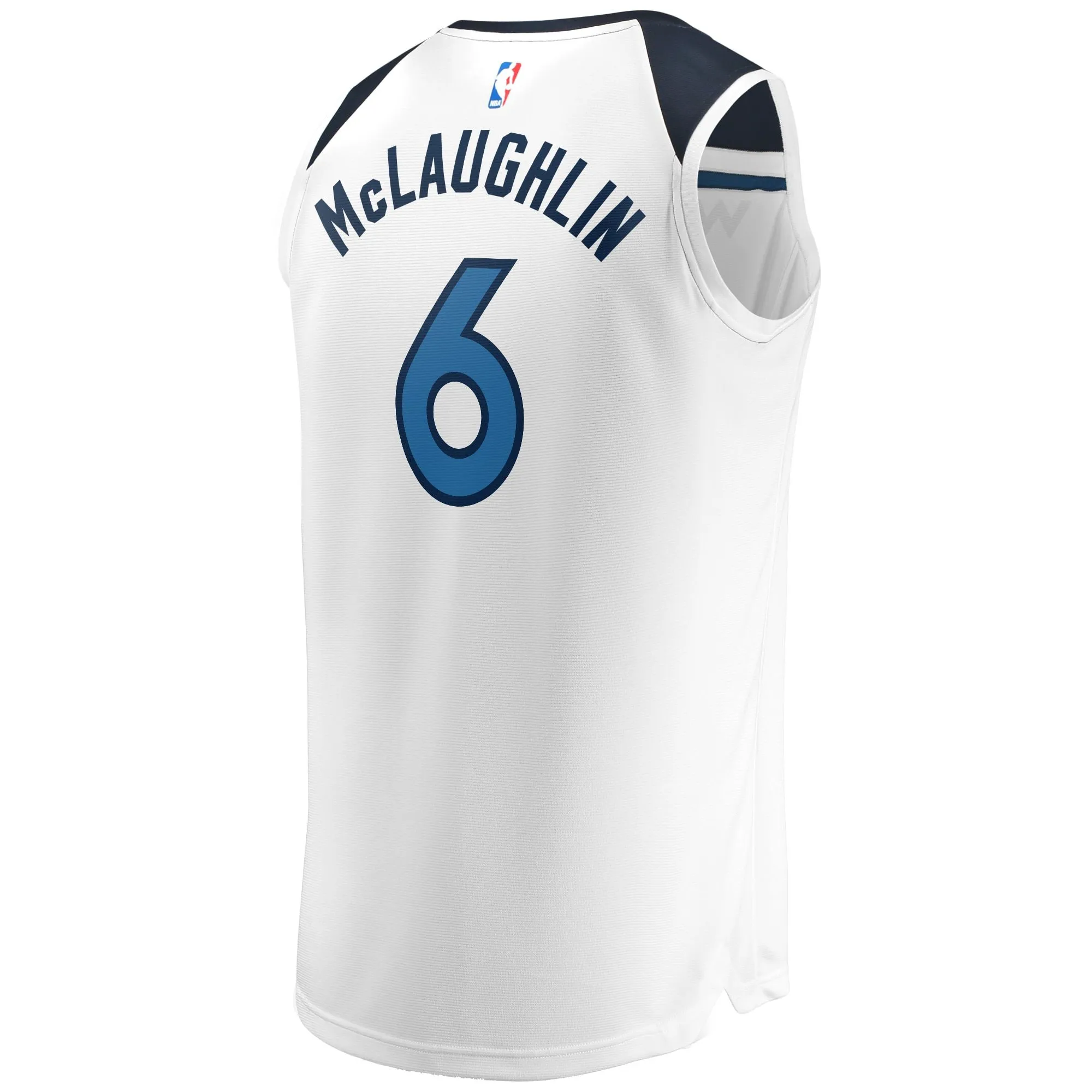 Jordan McLaughlin Minnesota Timberwolves Fanatics Branded Fast Break Player Jersey - Association Edition - White