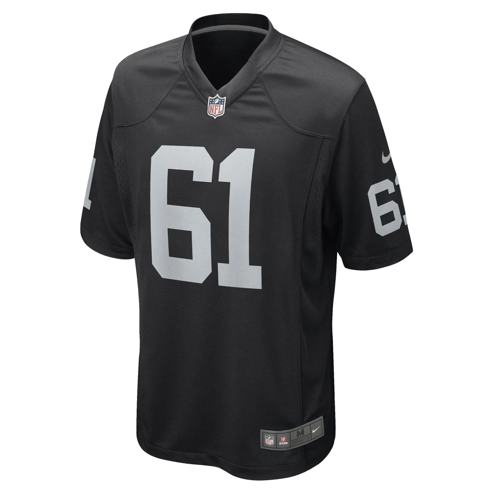 Jordan Meredith Las Vegas Raiders  Game Player Jersey - Black