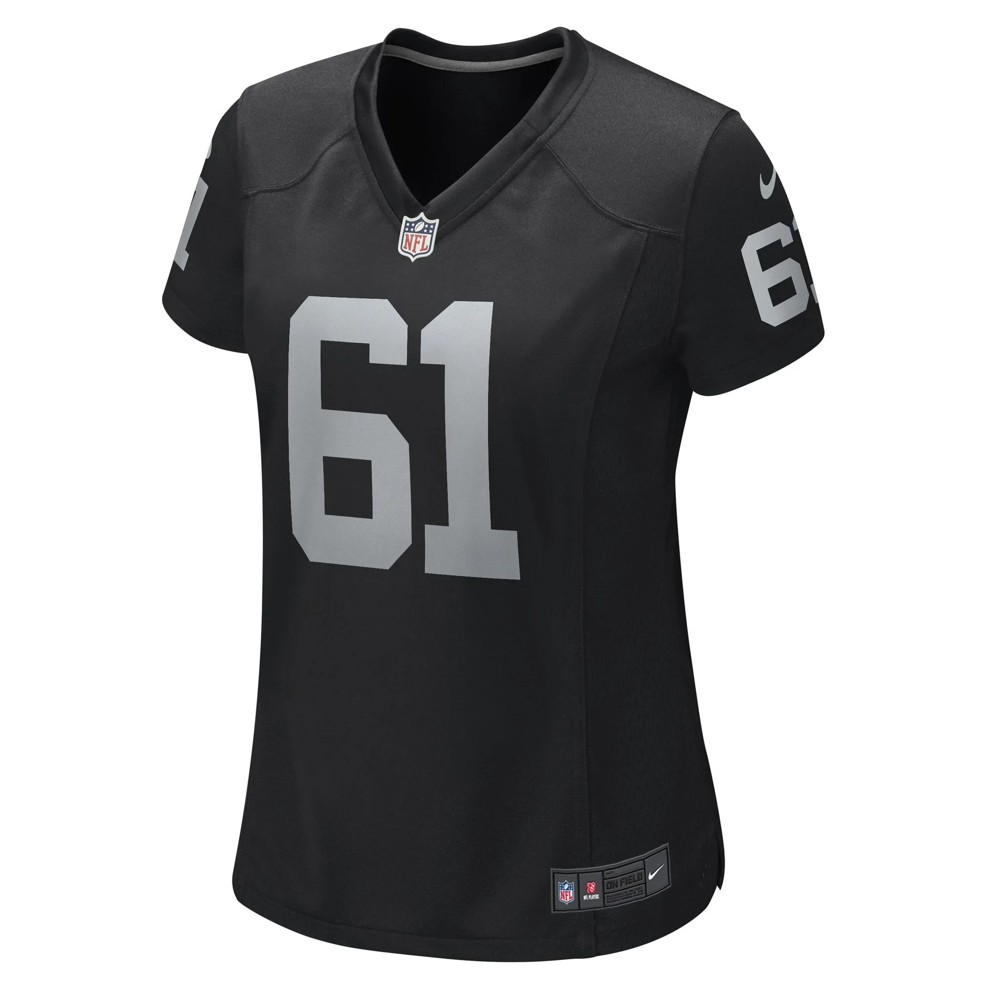 Jordan Meredith Las Vegas Raiders  Women's Game Player Jersey - Black