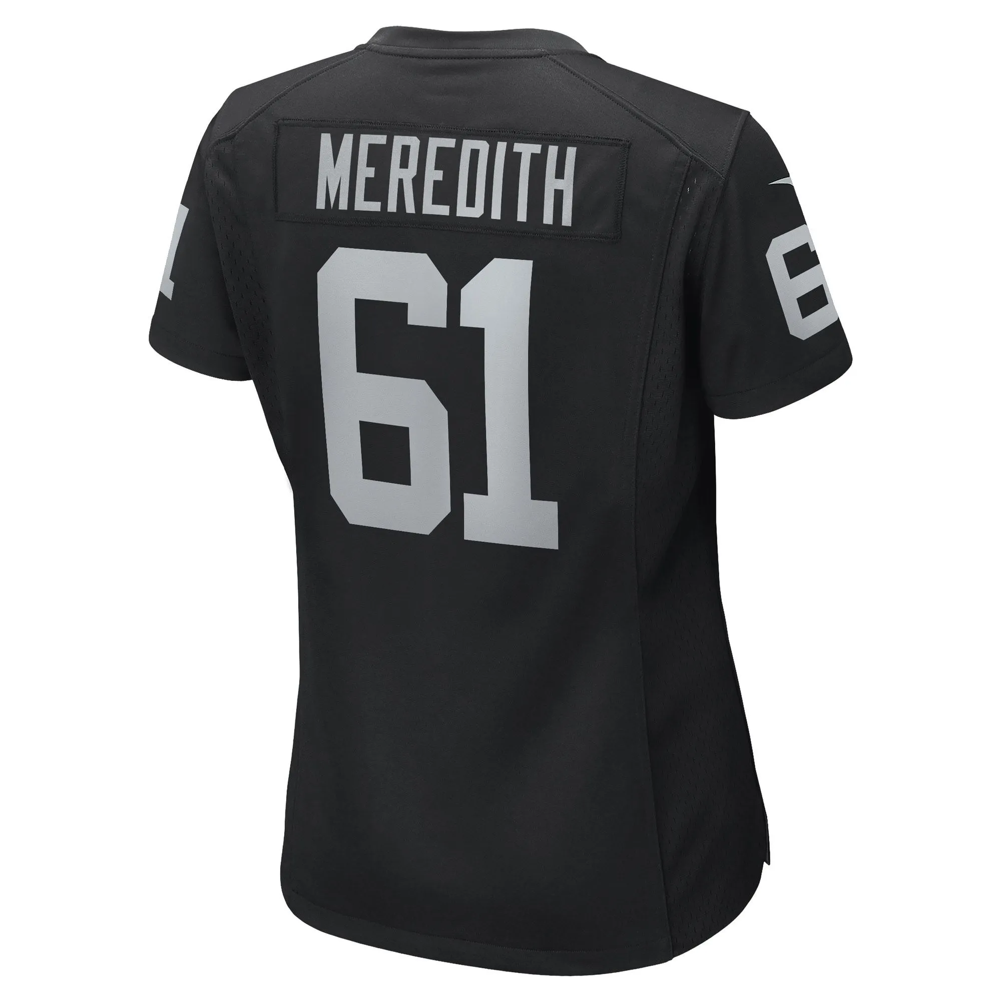 Jordan Meredith Las Vegas Raiders  Women's Game Player Jersey - Black