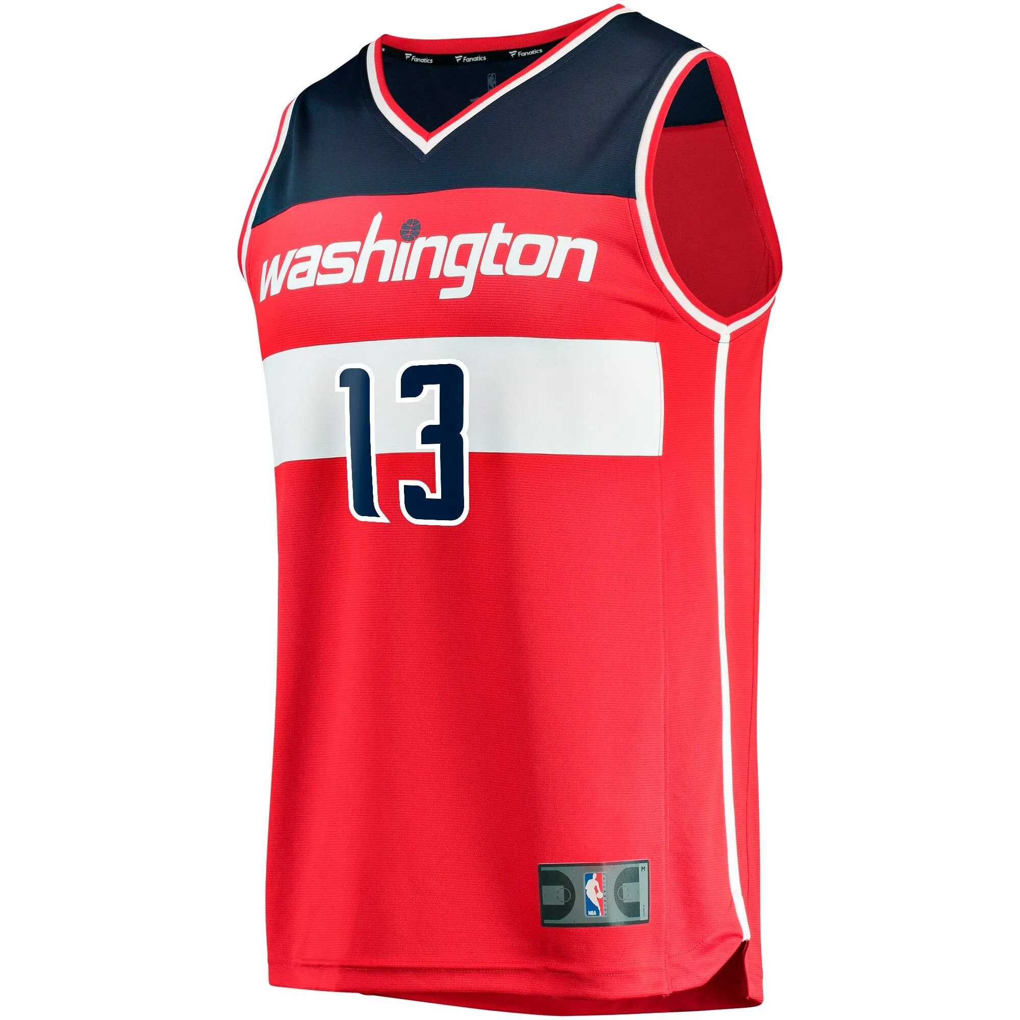 Jordan Poole Washington Wizards Fanatics Branded Fast Break Player Jersey - Icon Edition - Red