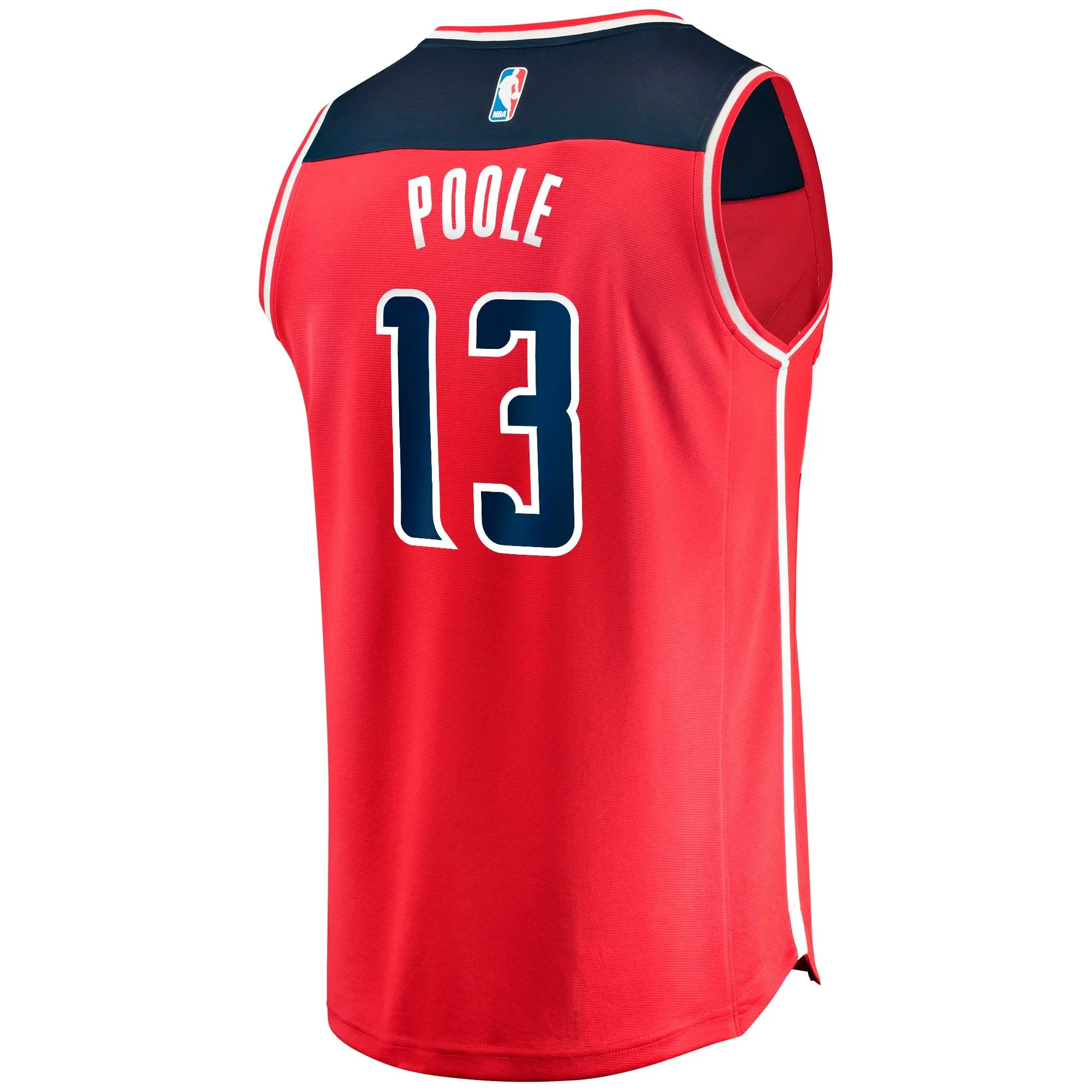 Jordan Poole Washington Wizards Fanatics Branded Fast Break Player Jersey - Icon Edition - Red