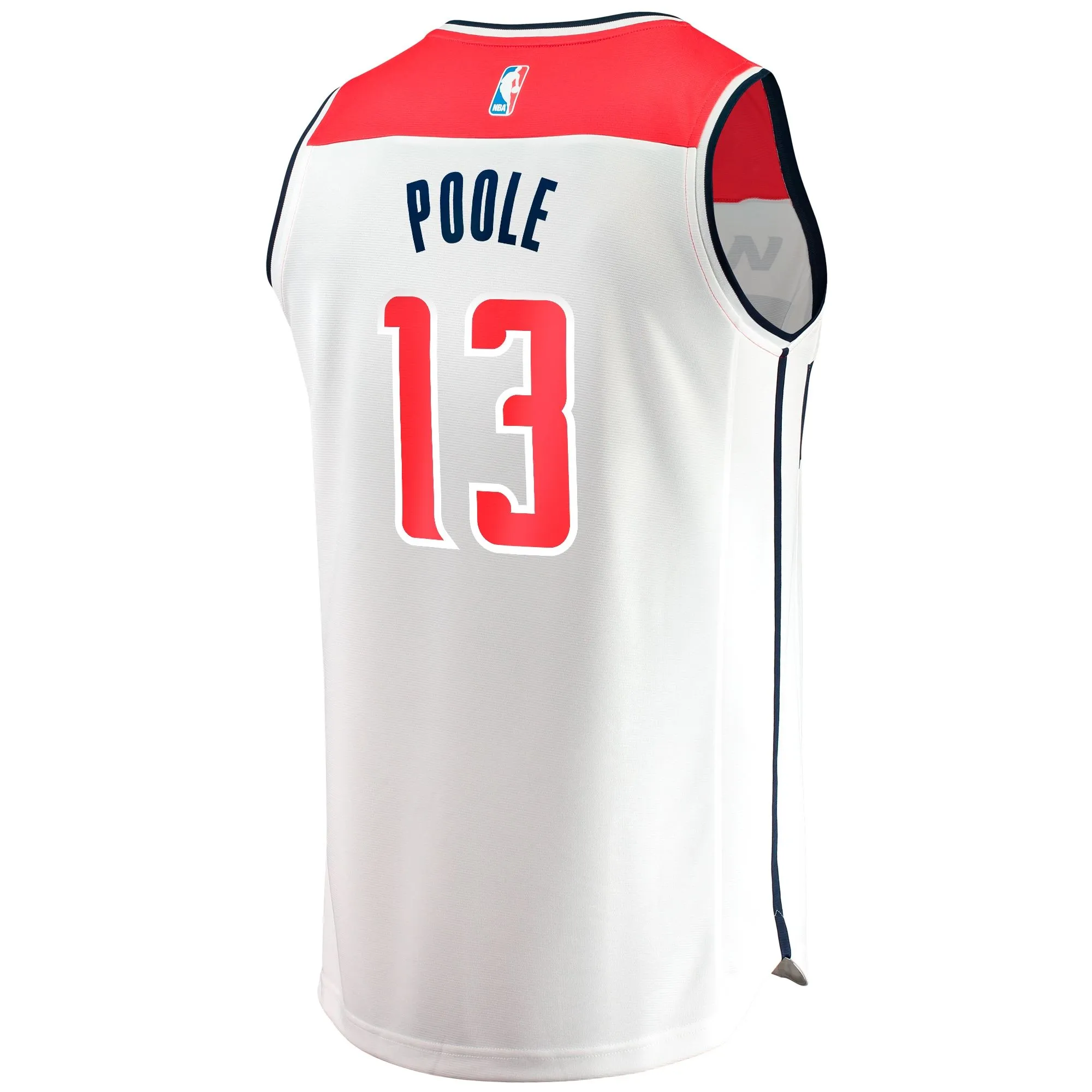 Jordan Poole Washington Wizards Fanatics Branded Youth Fast Break Player Jersey - Association Edition - White