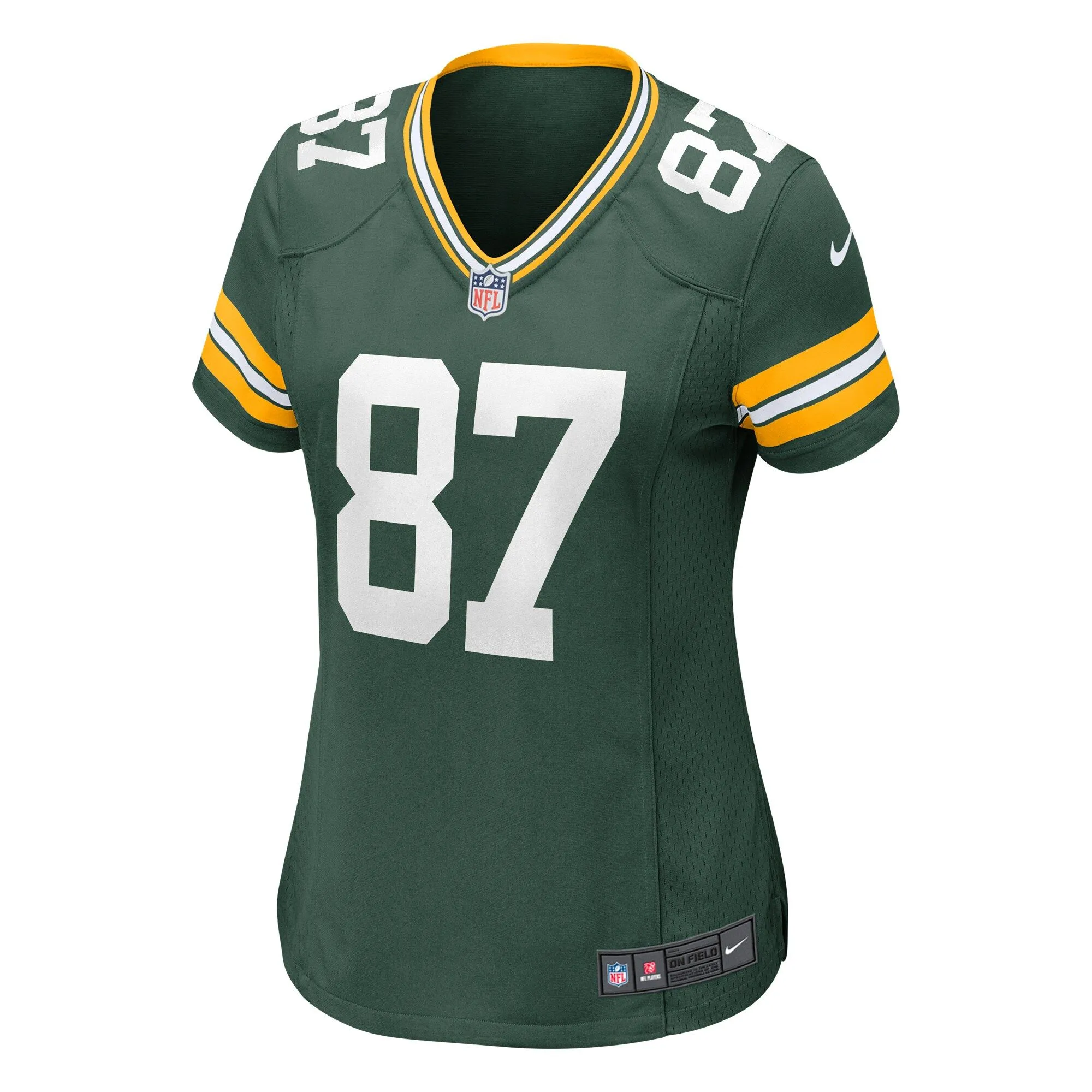 Jordy Nelson Green Bay Packers  Women's Retired Game Jersey - Green