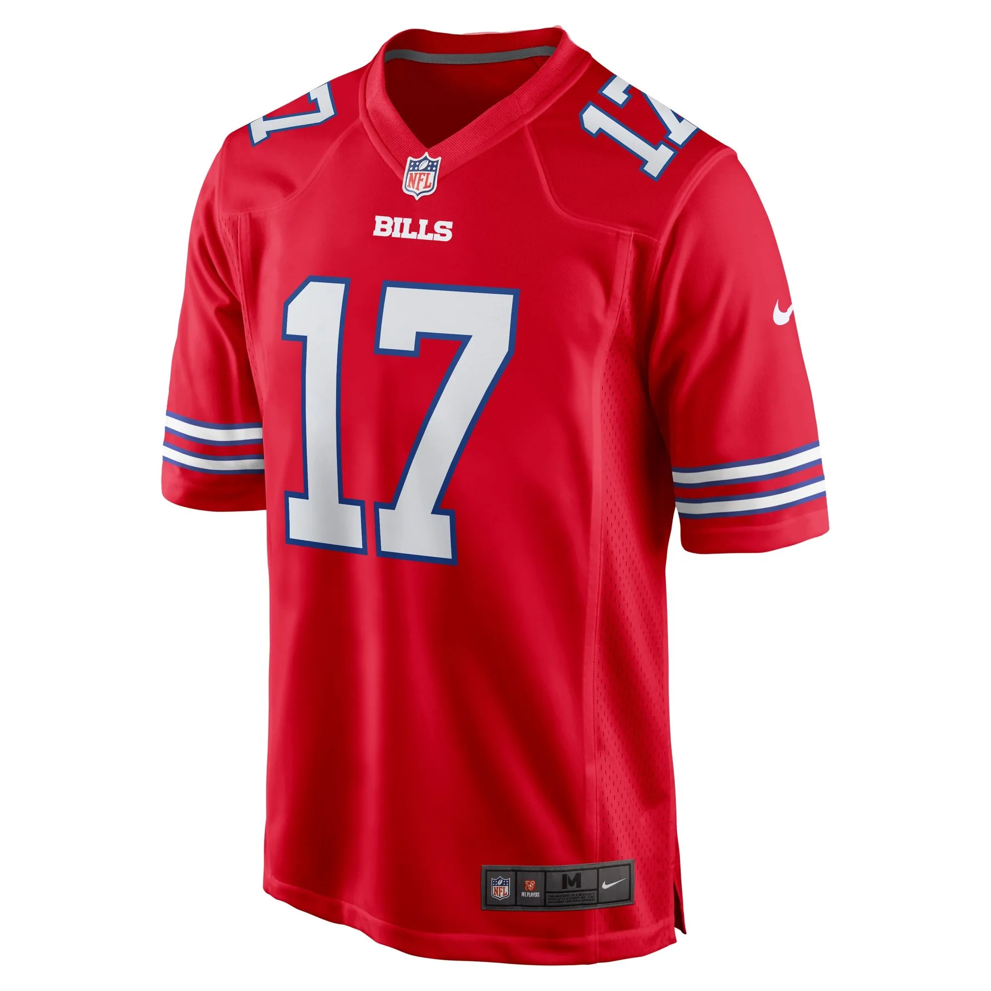 Josh Allen Buffalo Bills  Alternate Game Jersey - Red