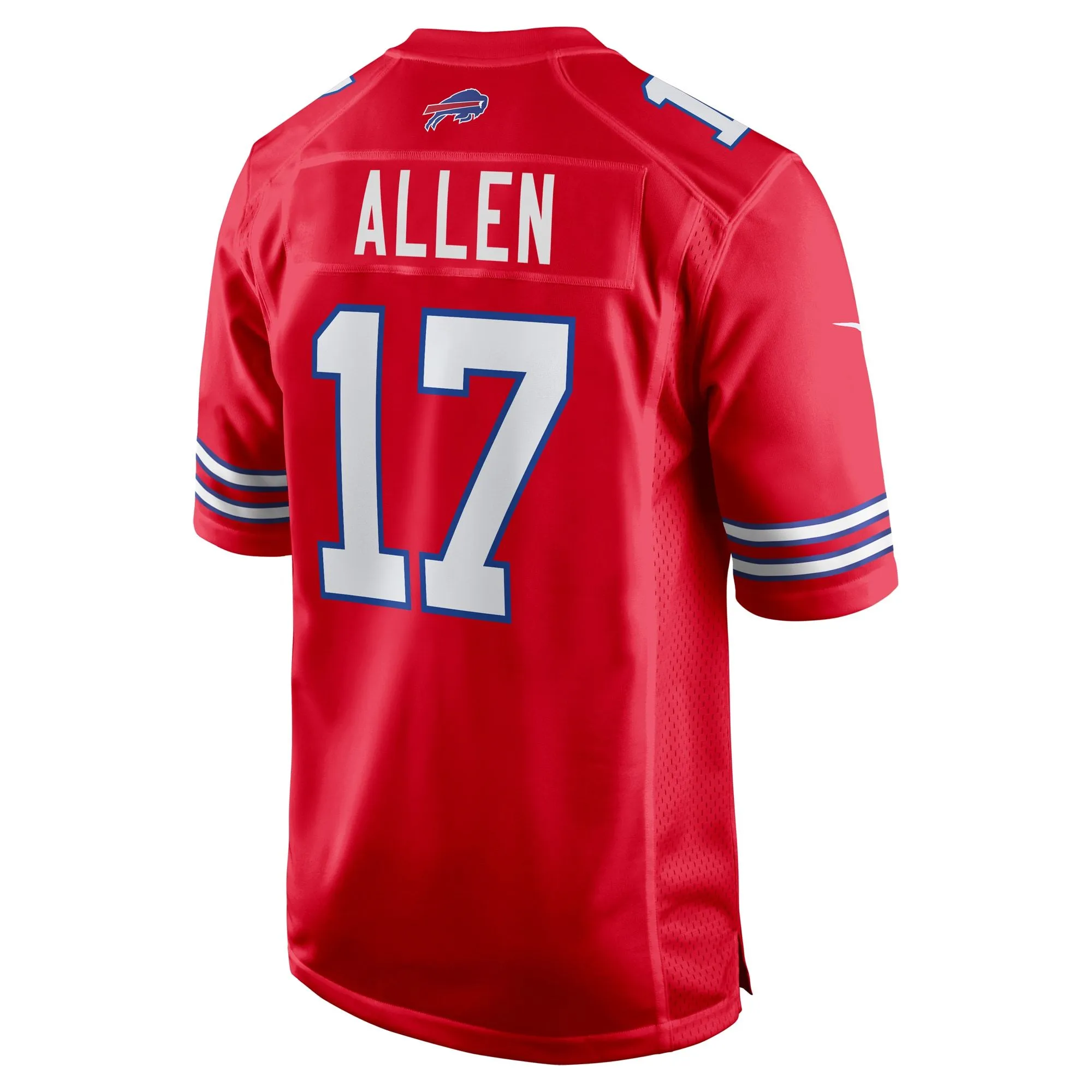 Josh Allen Buffalo Bills  Alternate Game Jersey - Red