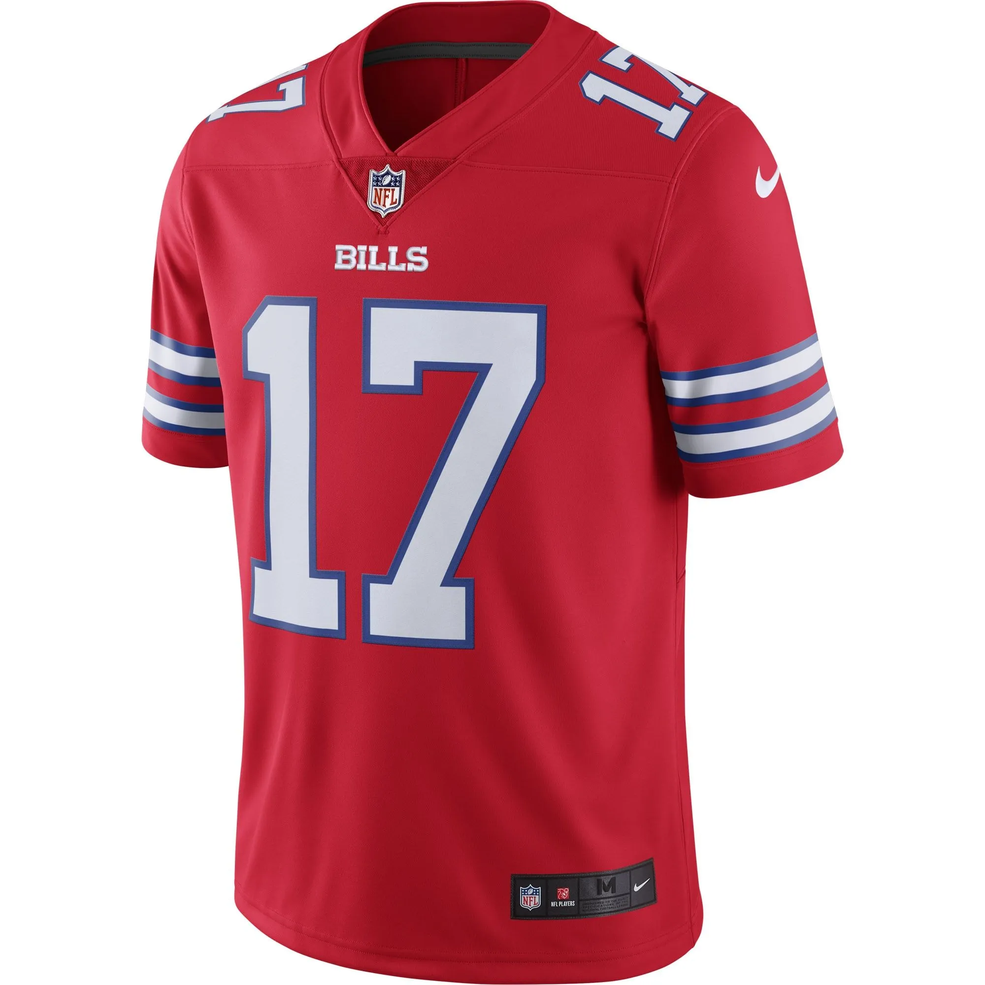 Josh Allen Buffalo Bills  Color Rush Vapor Limited Jersey - Red