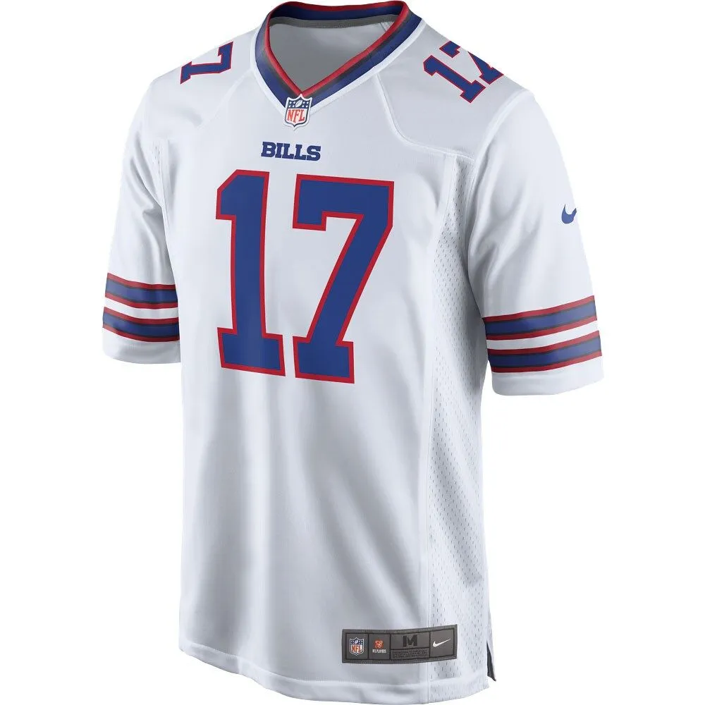 Josh Allen Buffalo Bills  Game Player Jersey - White