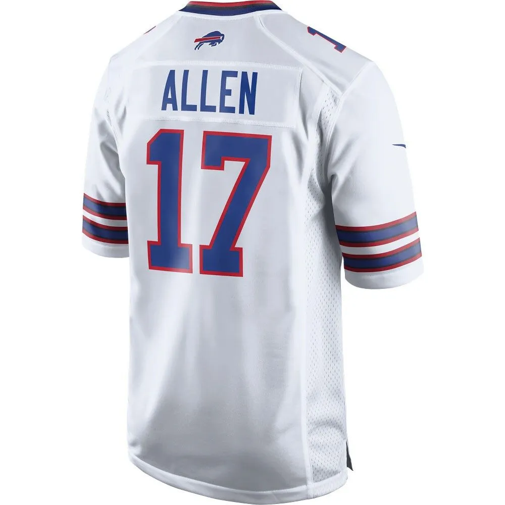 Josh Allen Buffalo Bills  Game Player Jersey - White