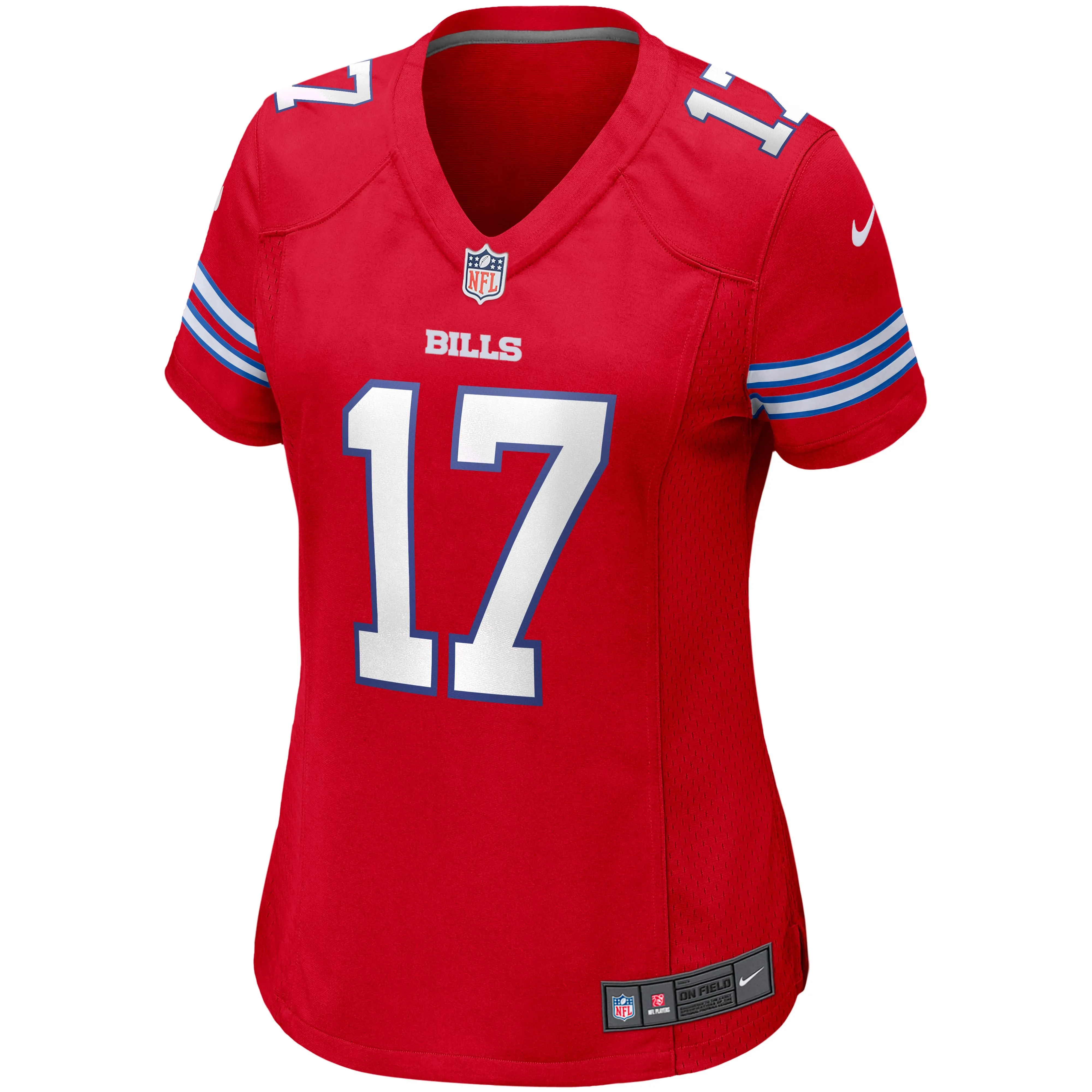 Josh Allen Buffalo Bills  Women's Alternate Game Player Jersey - Red