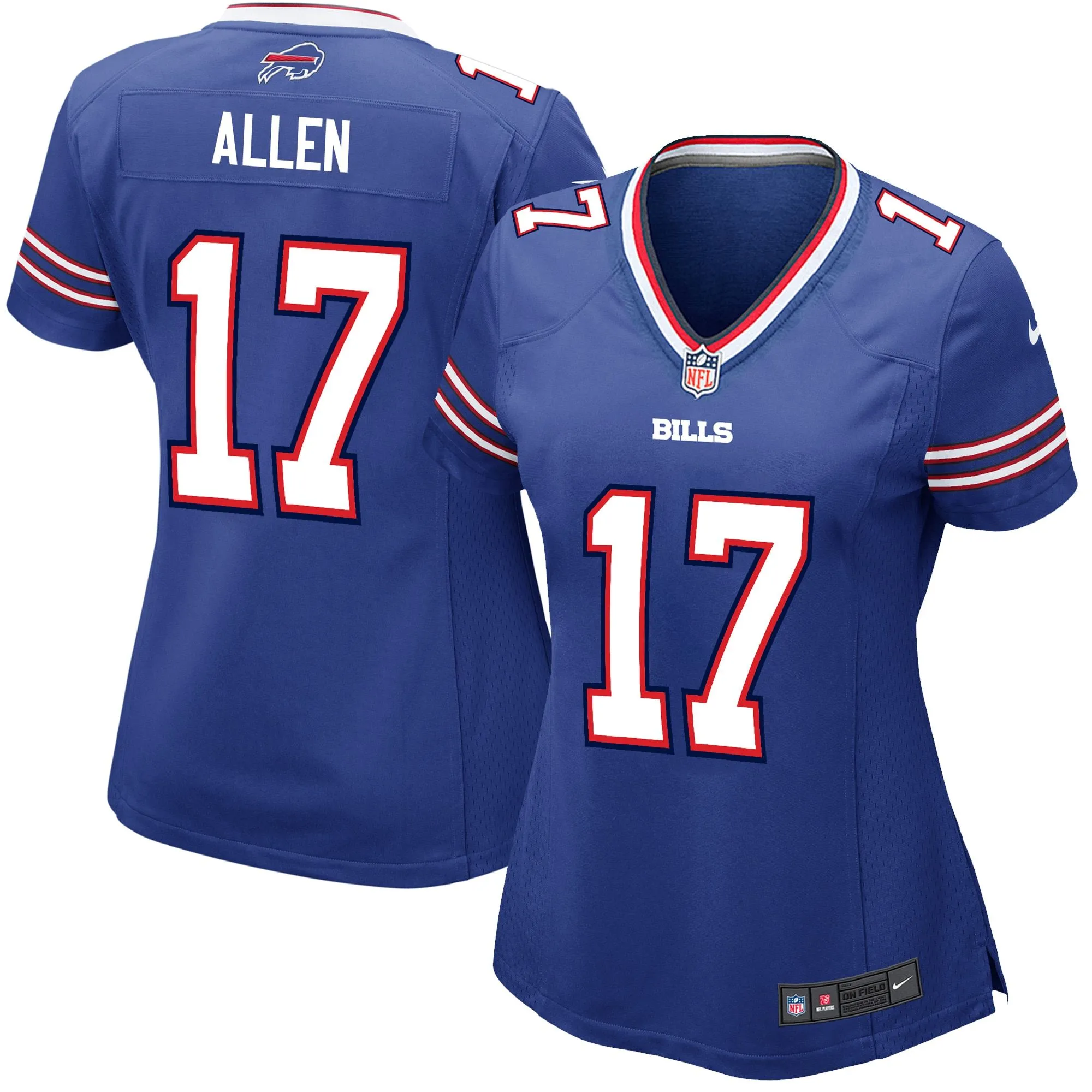 Josh Allen Buffalo Bills  Women's Game Player Jersey - Royal