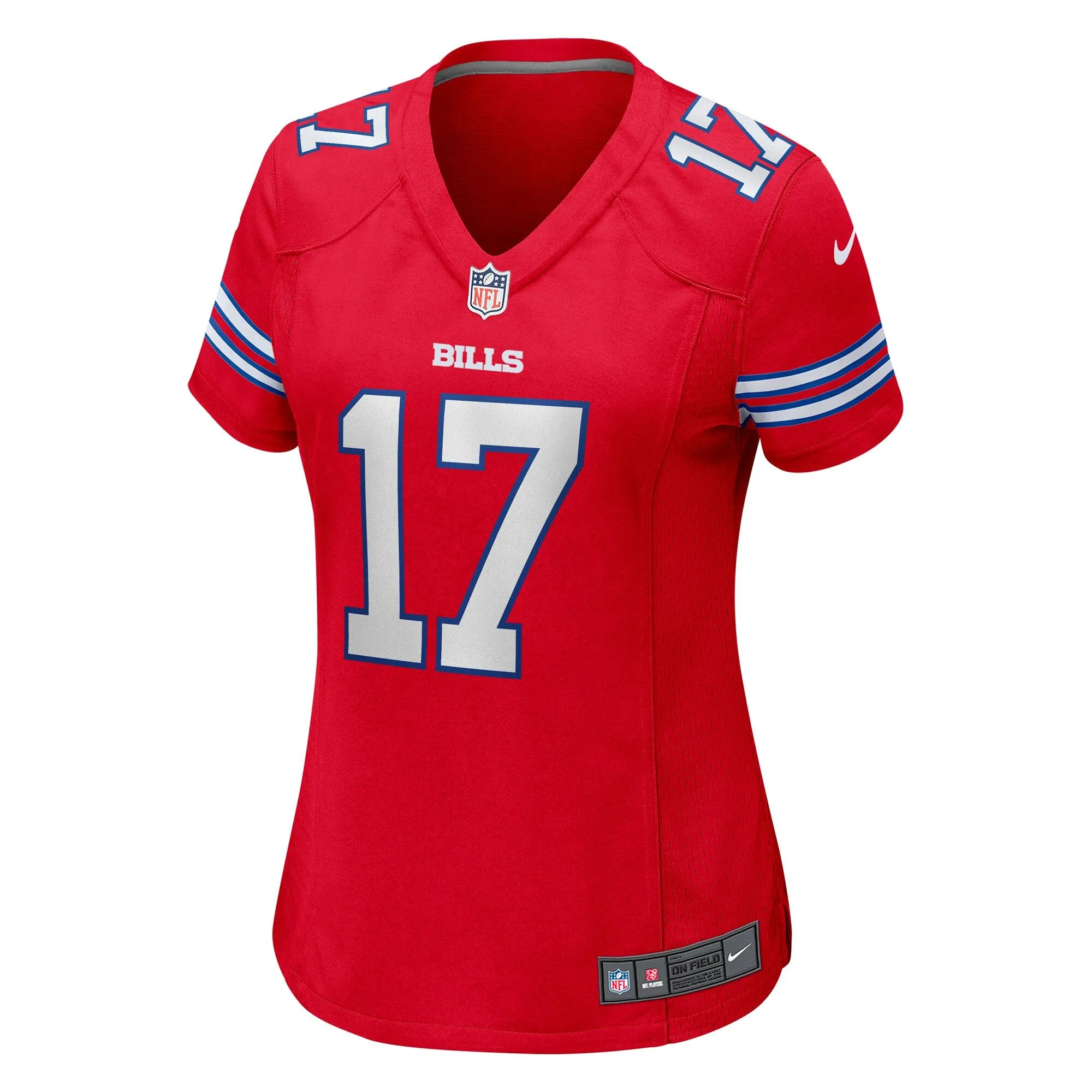 Josh Allen Buffalo Bills  Women's Player Jersey - Red