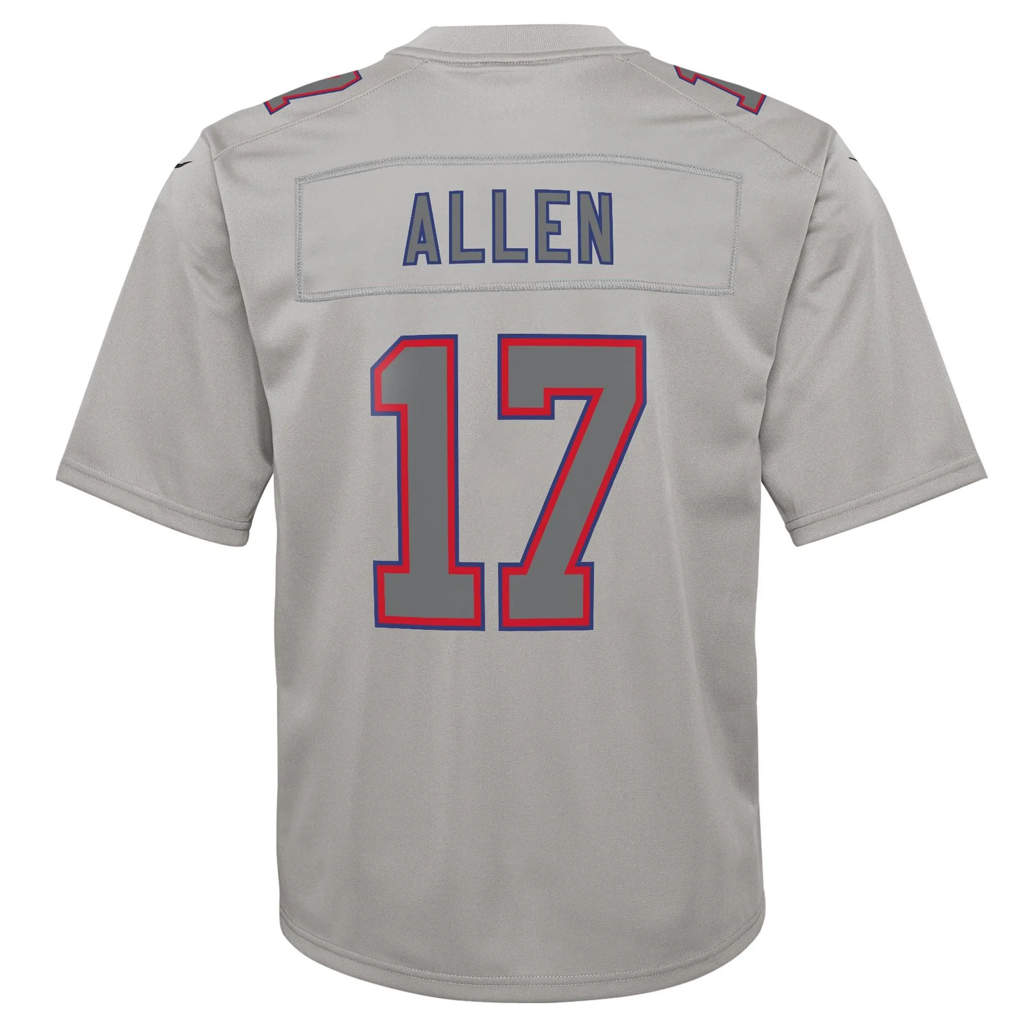 Josh Allen Buffalo Bills  Youth Atmosphere Game Jersey - Gray