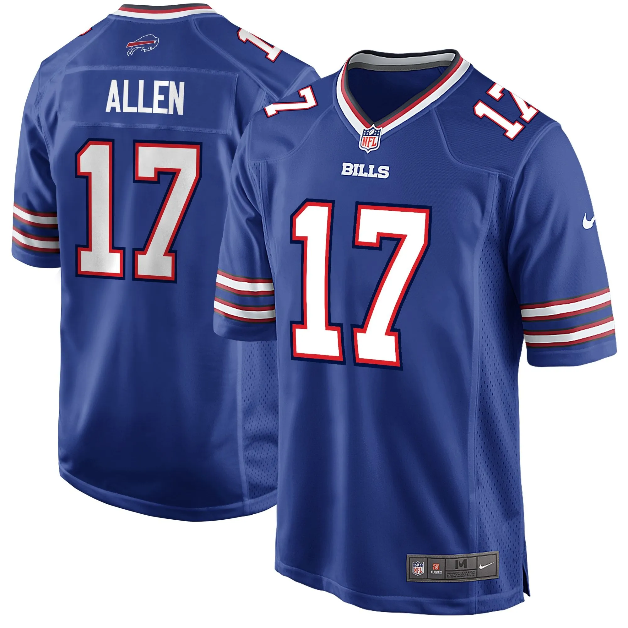 Josh Allen Buffalo Bills  Youth Game Jersey - Royal