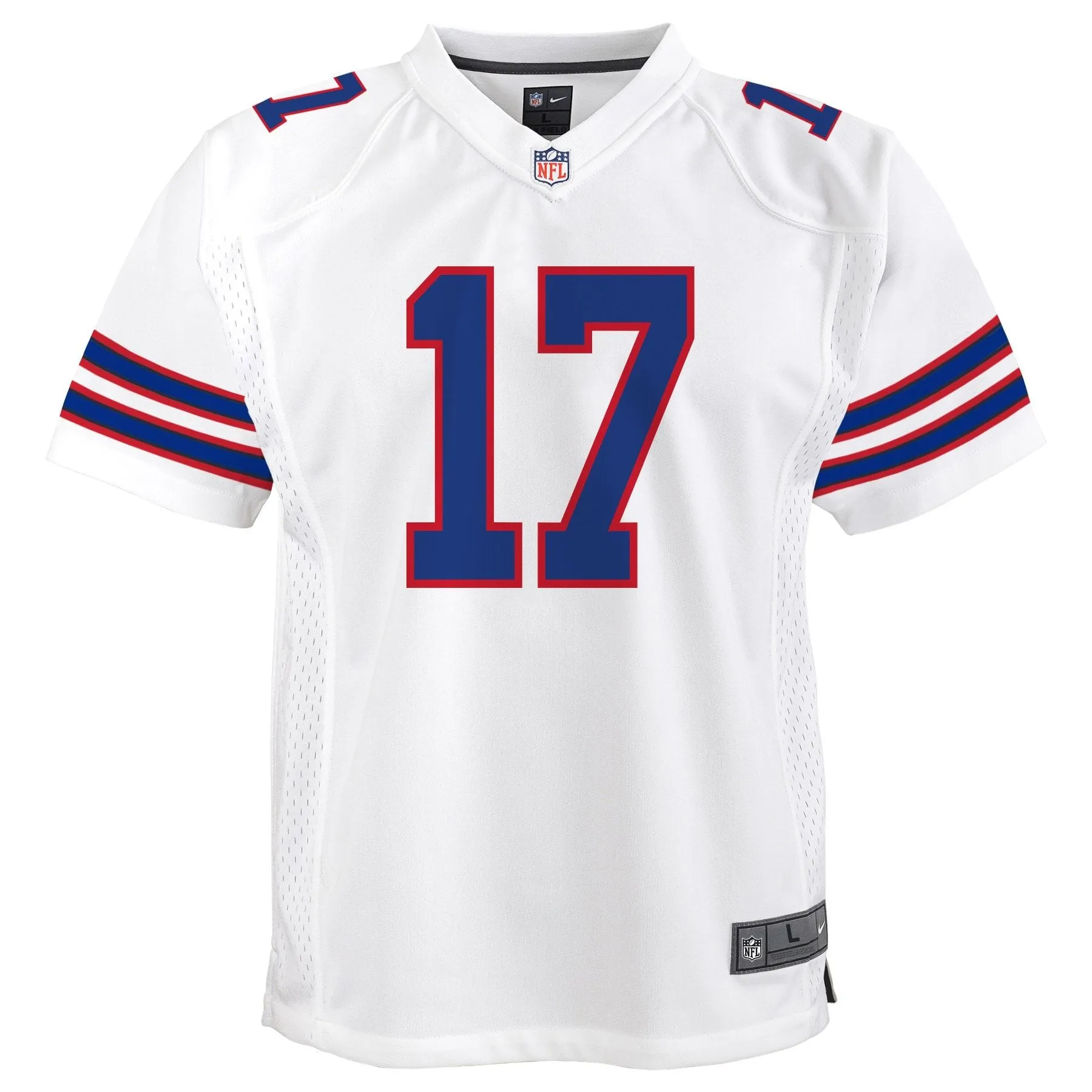 Josh Allen Buffalo Bills  Youth Game Jersey - White