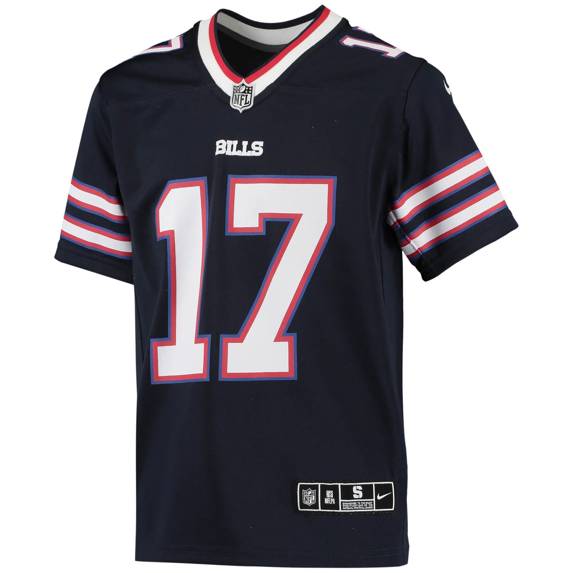 Josh Allen Buffalo Bills  Youth Inverted Team Game Jersey - Navy