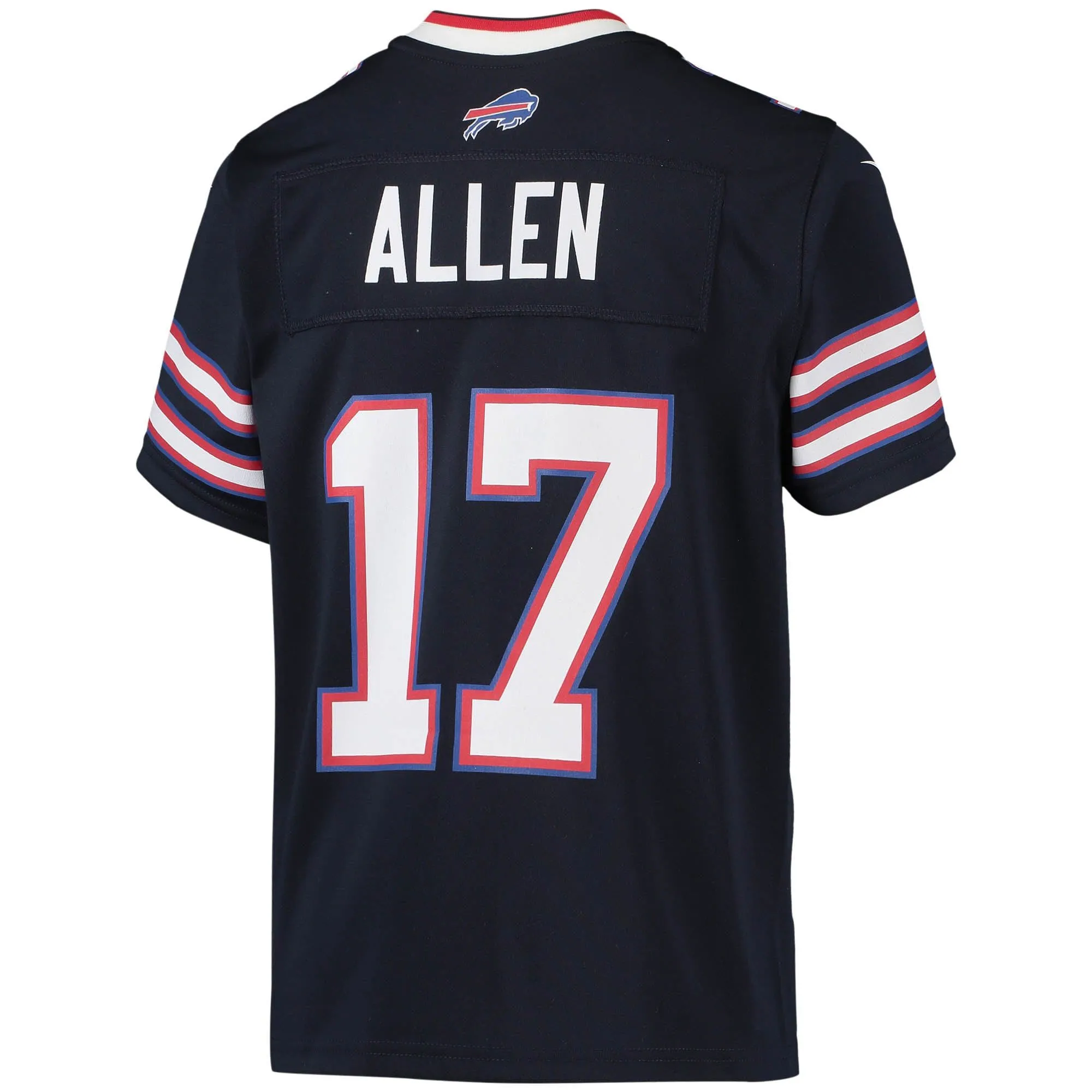 Josh Allen Buffalo Bills  Youth Inverted Team Game Jersey - Navy