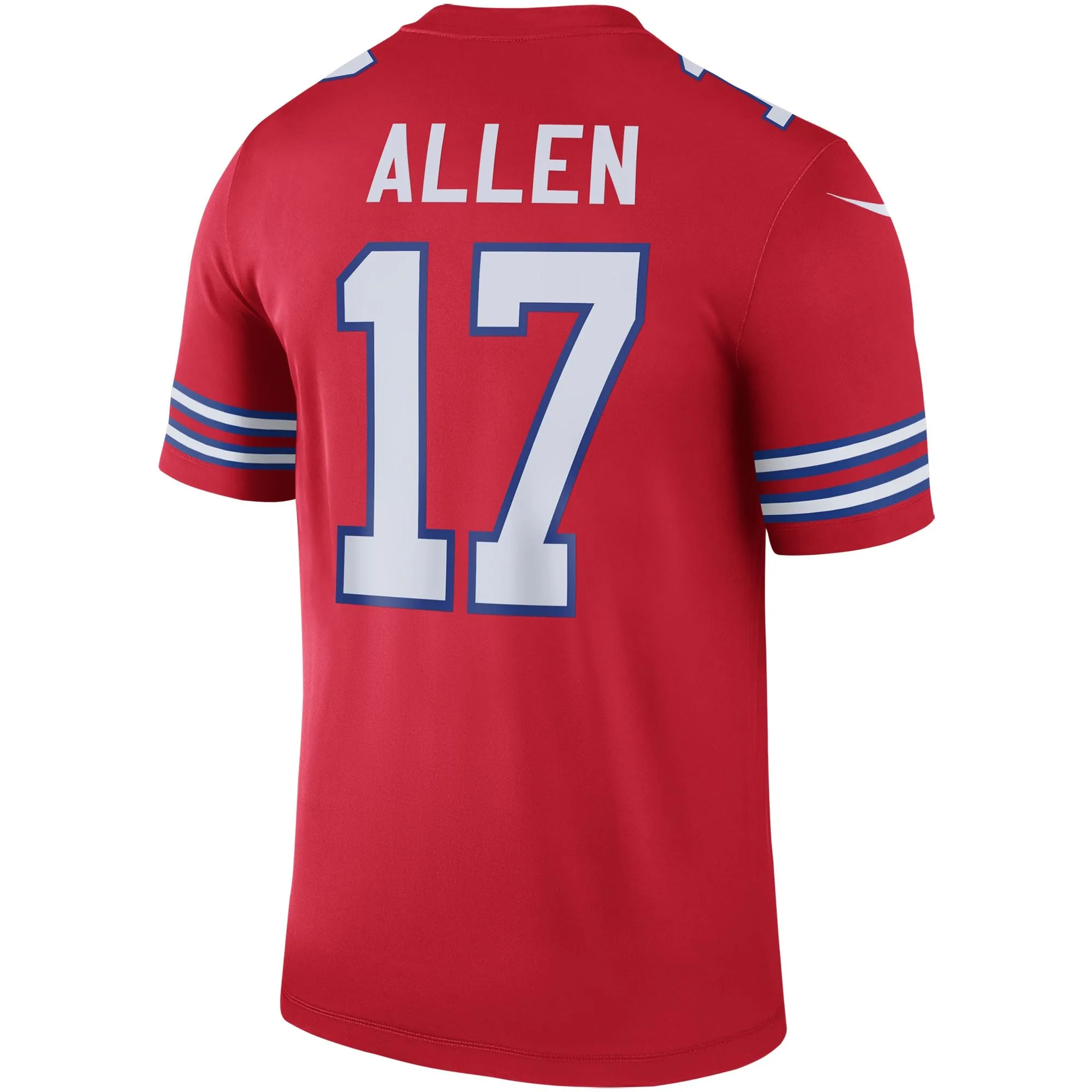 Josh Allen  Buffalo Bills Color Rush Legend Jersey - Red