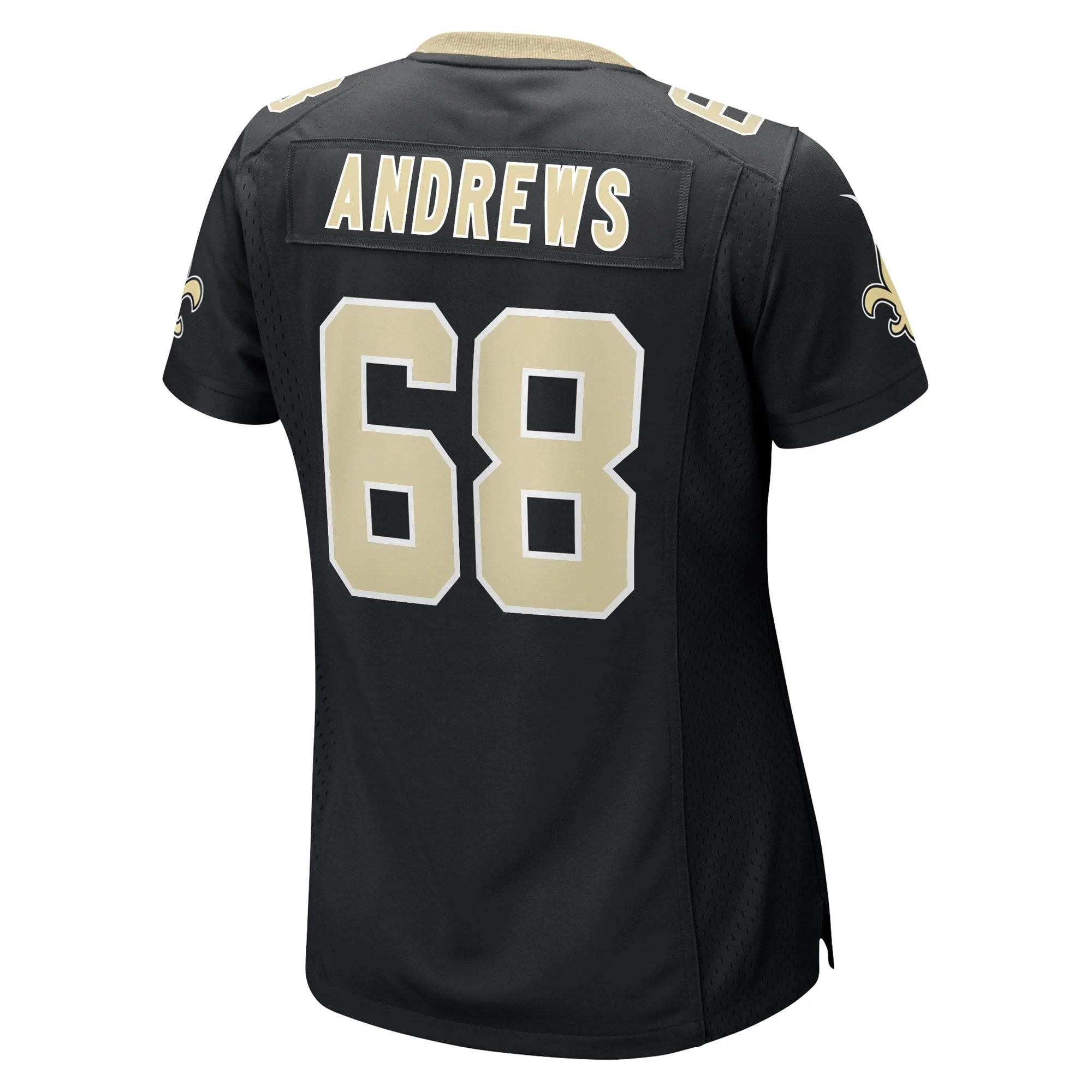 Josh Andrews New Orleans Saints  Women's Game Player Jersey - Black