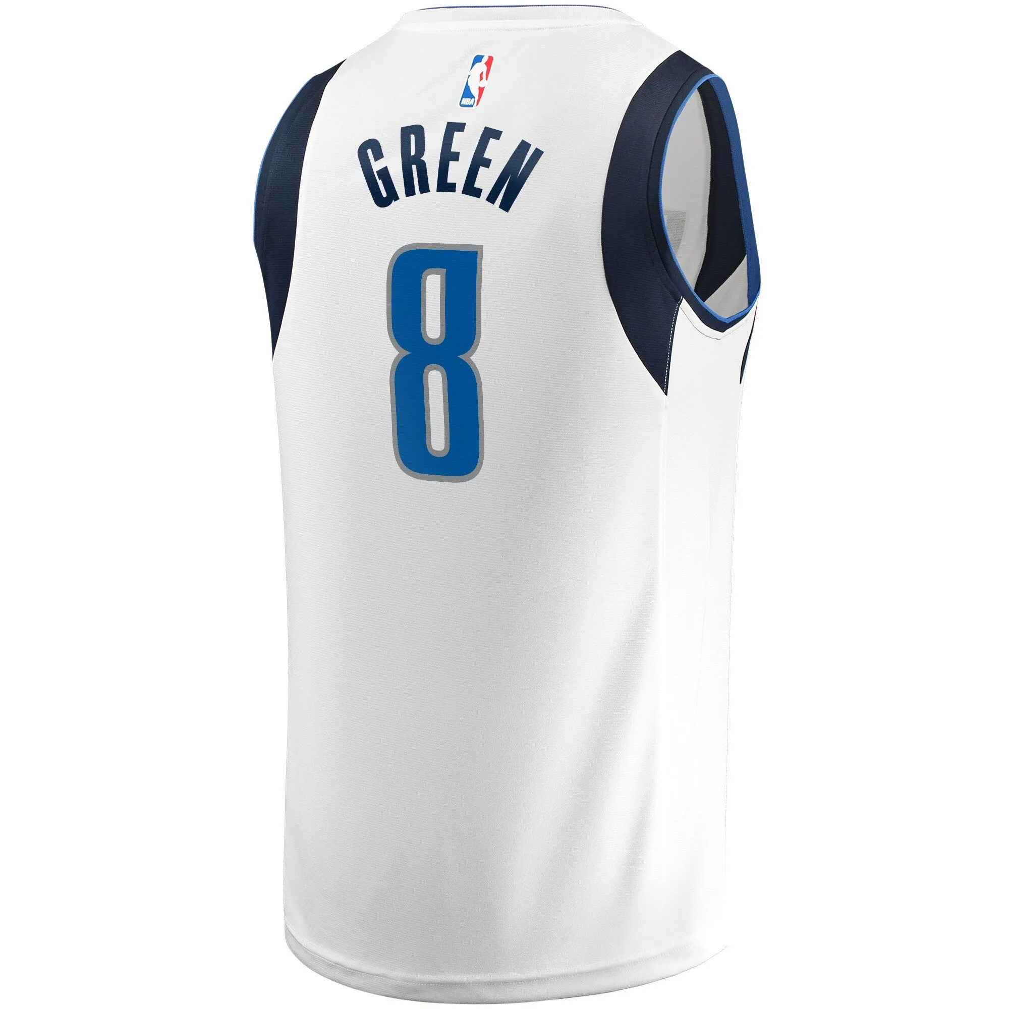 Josh Green Dallas Mavericks Fanatics Branded Fast Break Player Jersey - Association Edition - White