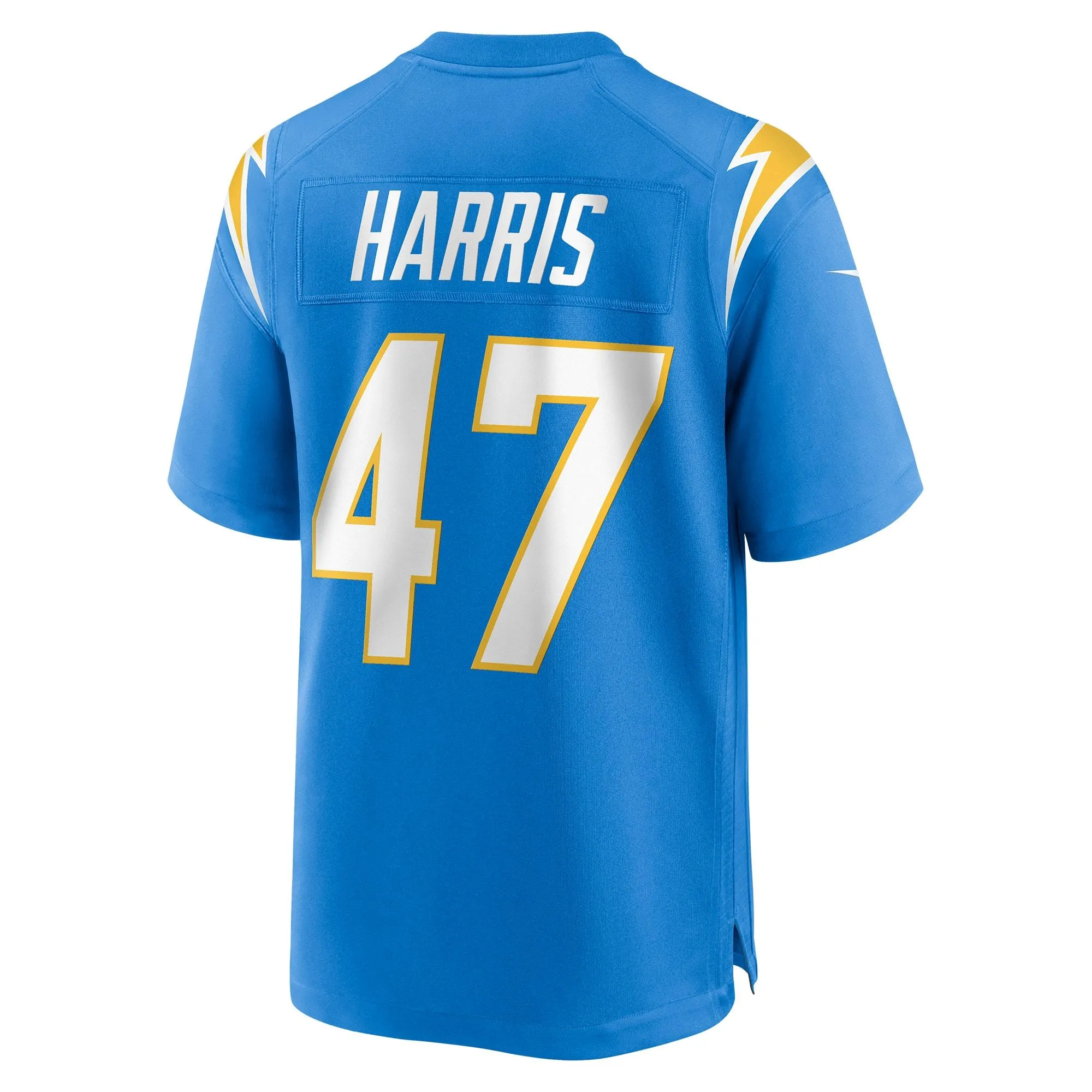 Josh Harris Los Angeles Chargers  Game Jersey - Powder Blue