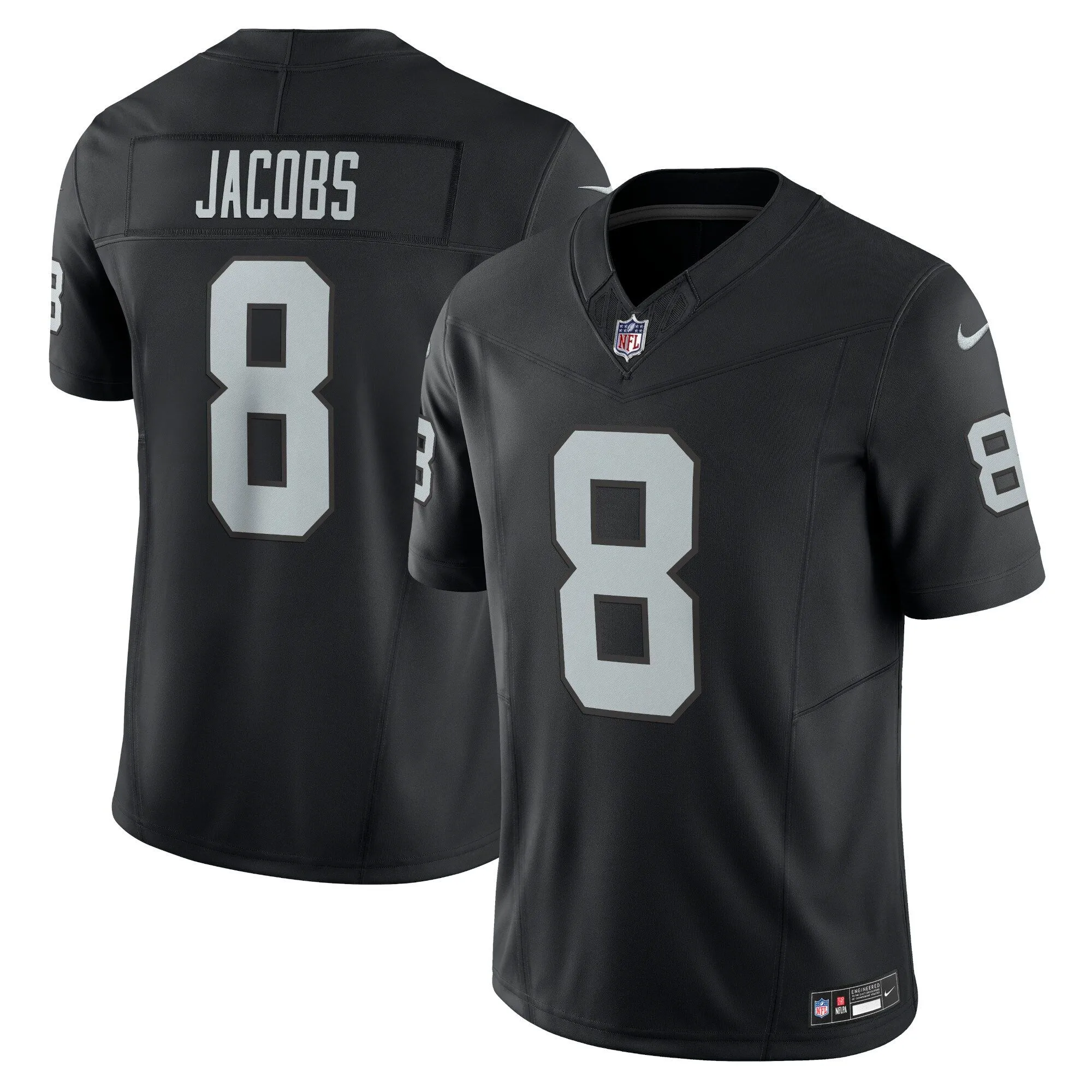 Josh Jacobs Las Vegas Raiders  Vapor F.U.S.E. Limited Jersey - Black