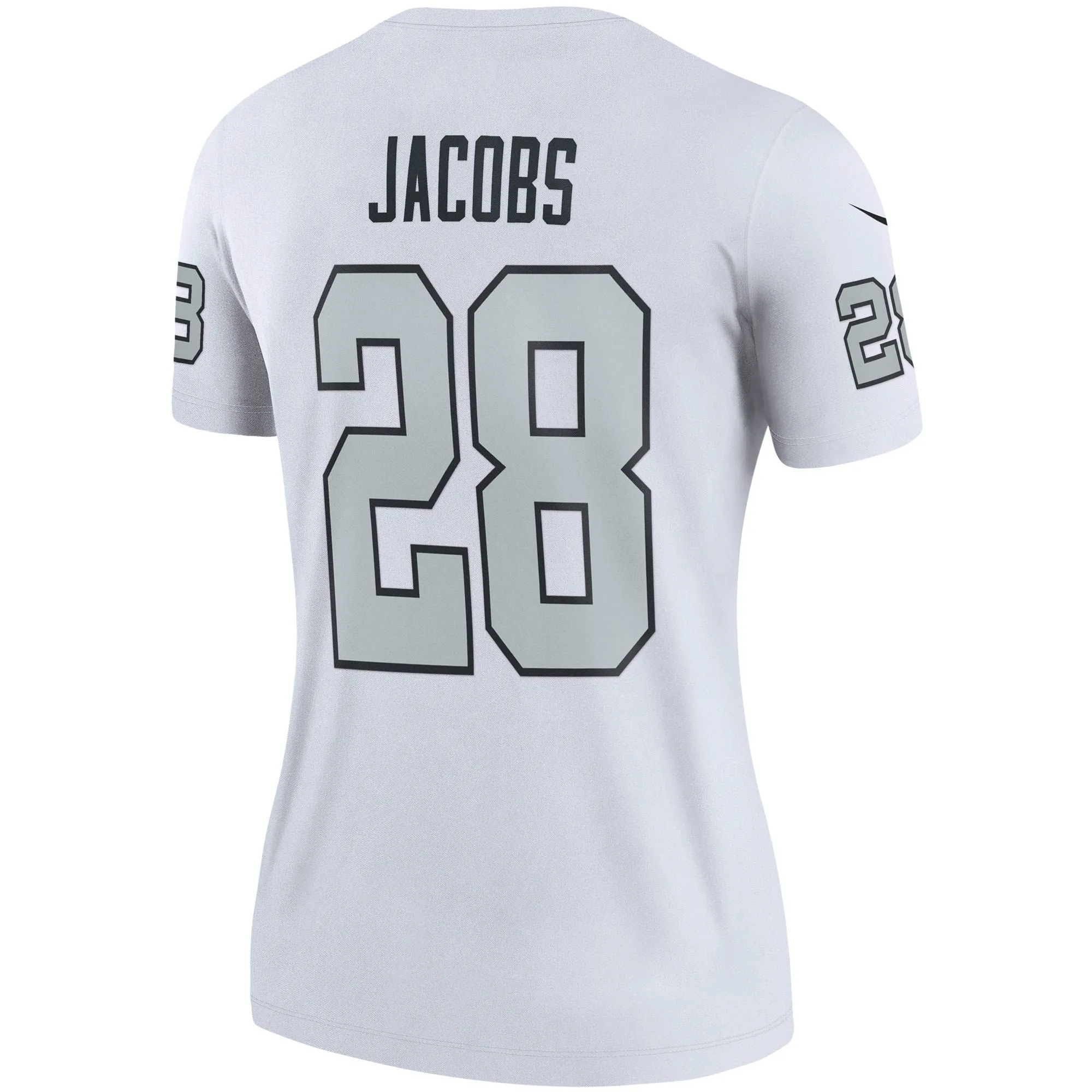 Josh Jacobs Las Vegas Raiders  Women's Color Rush Legend Player Jersey - White