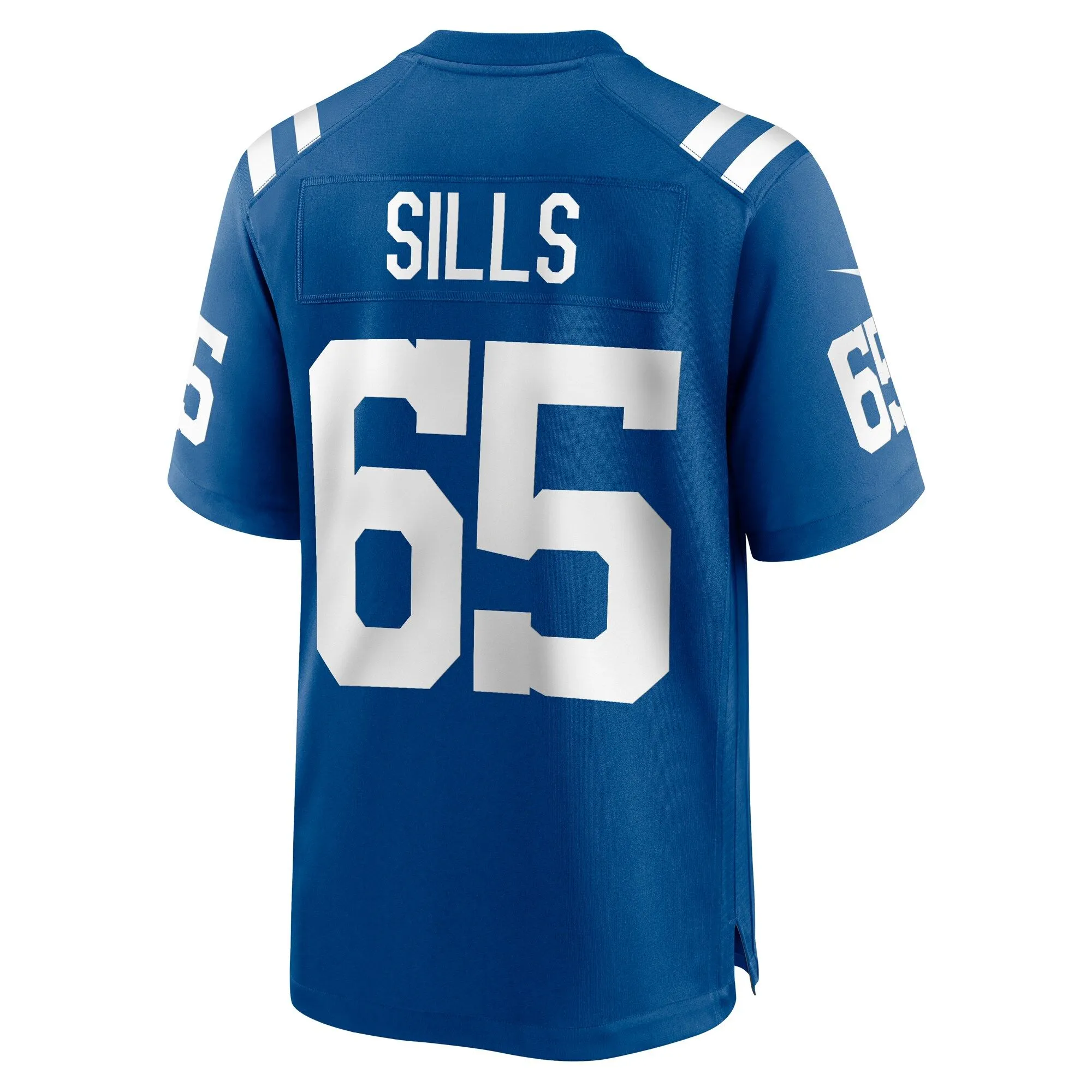 Josh Sills Indianapolis Colts  Team Game Jersey -  Royal