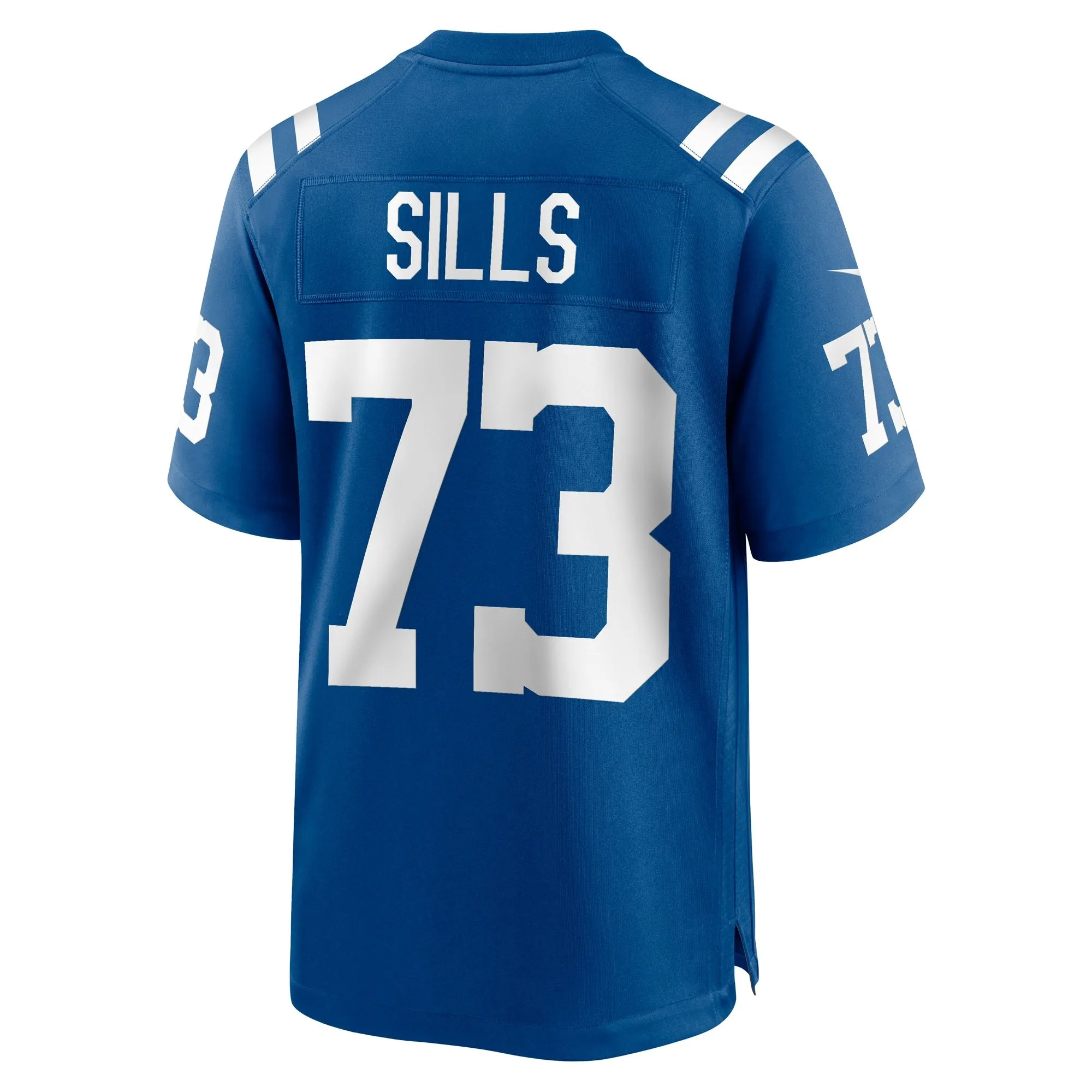 Josh Sills Indianapolis Colts  Team Game Jersey -  Royal