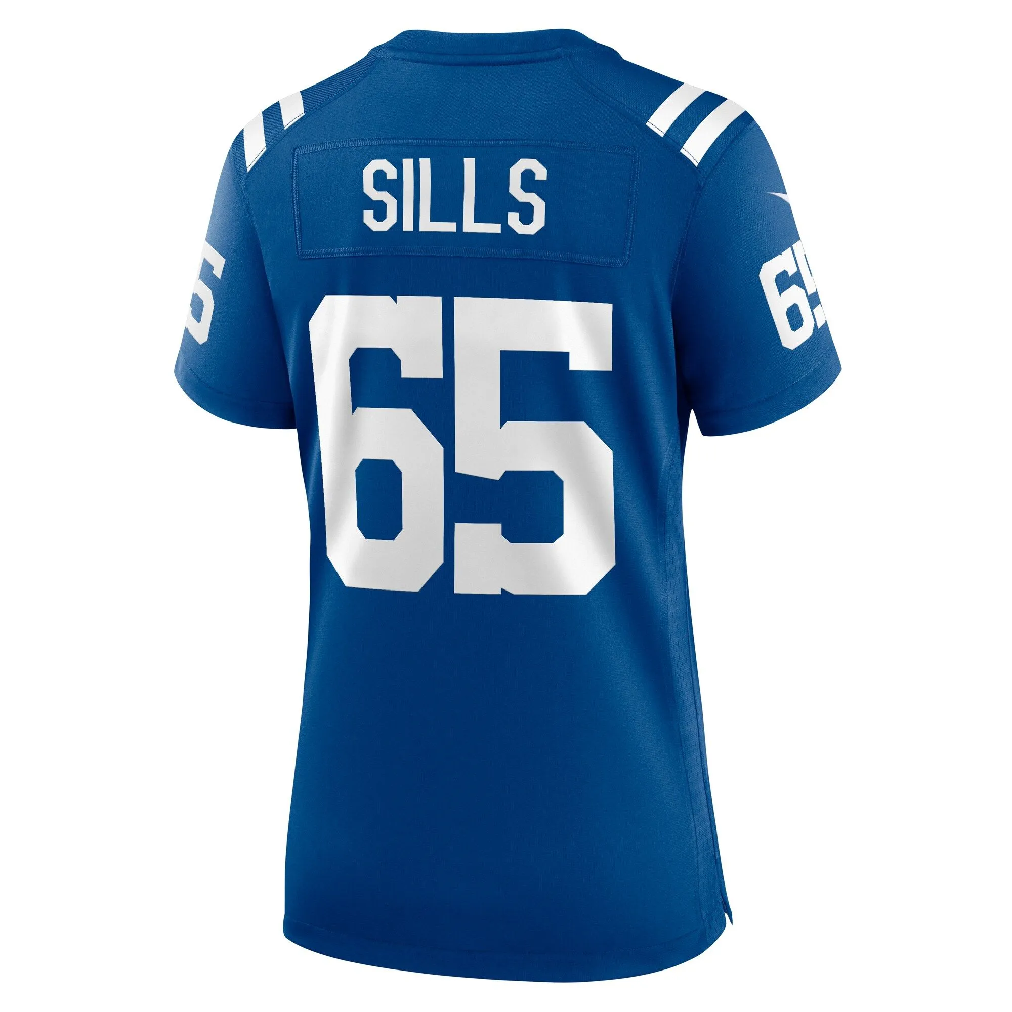 Josh Sills Indianapolis Colts  Women's Team Game Jersey -  Royal