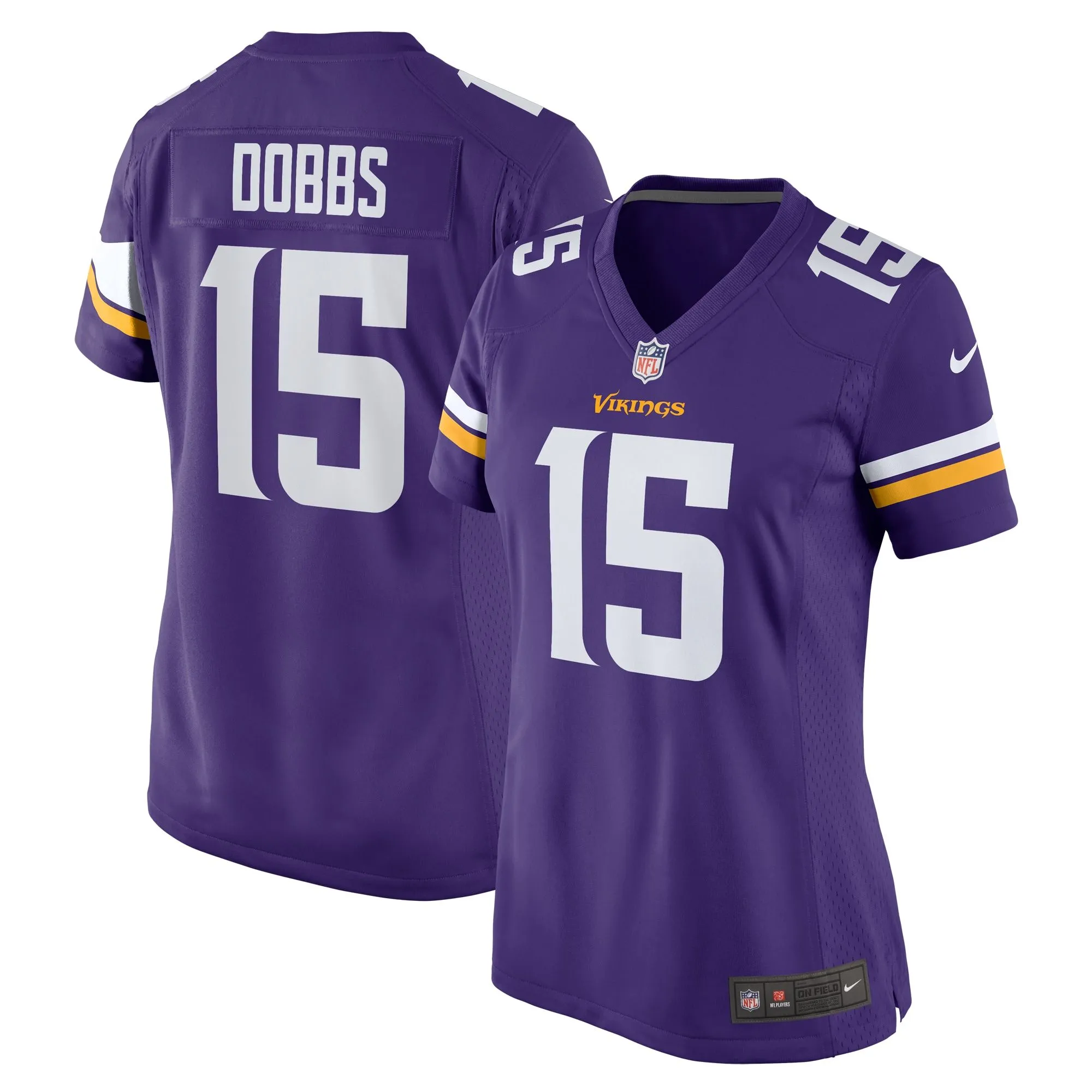 Joshua Dobbs Minnesota Vikings  Women's  Game Jersey -  Purple