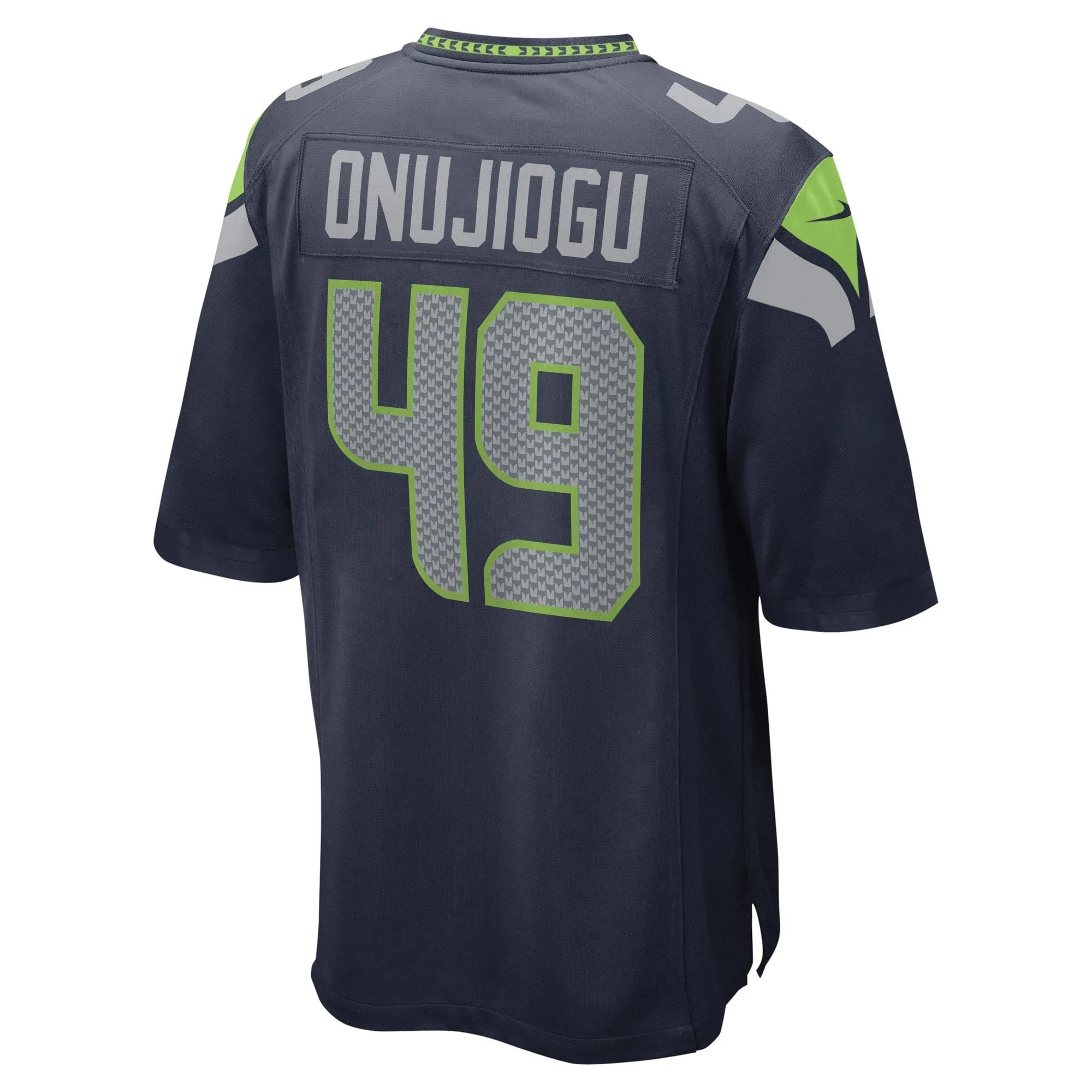 Joshua Onujiogu Seattle Seahawks  Game Player Jersey - College Navy