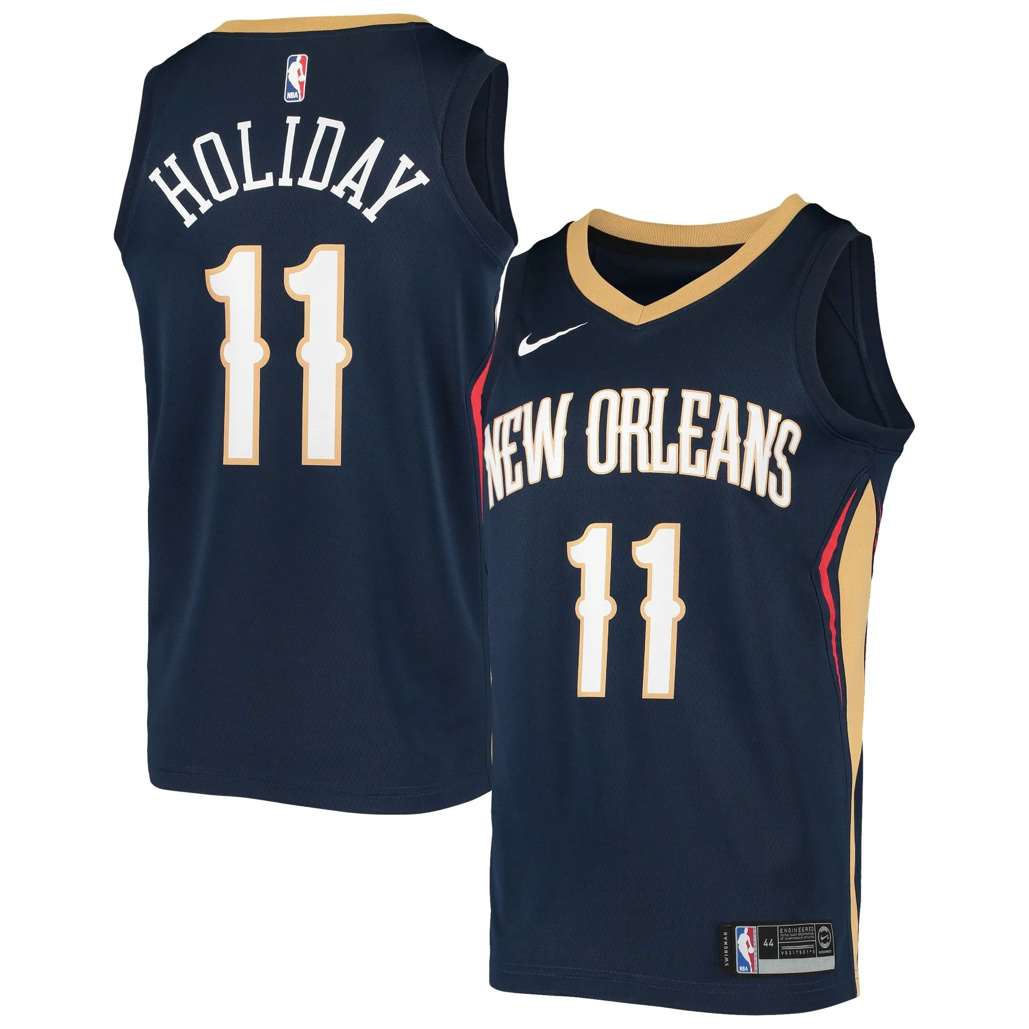 Jrue Holiday New Orleans Pelicans  Swingman Jersey - Navy