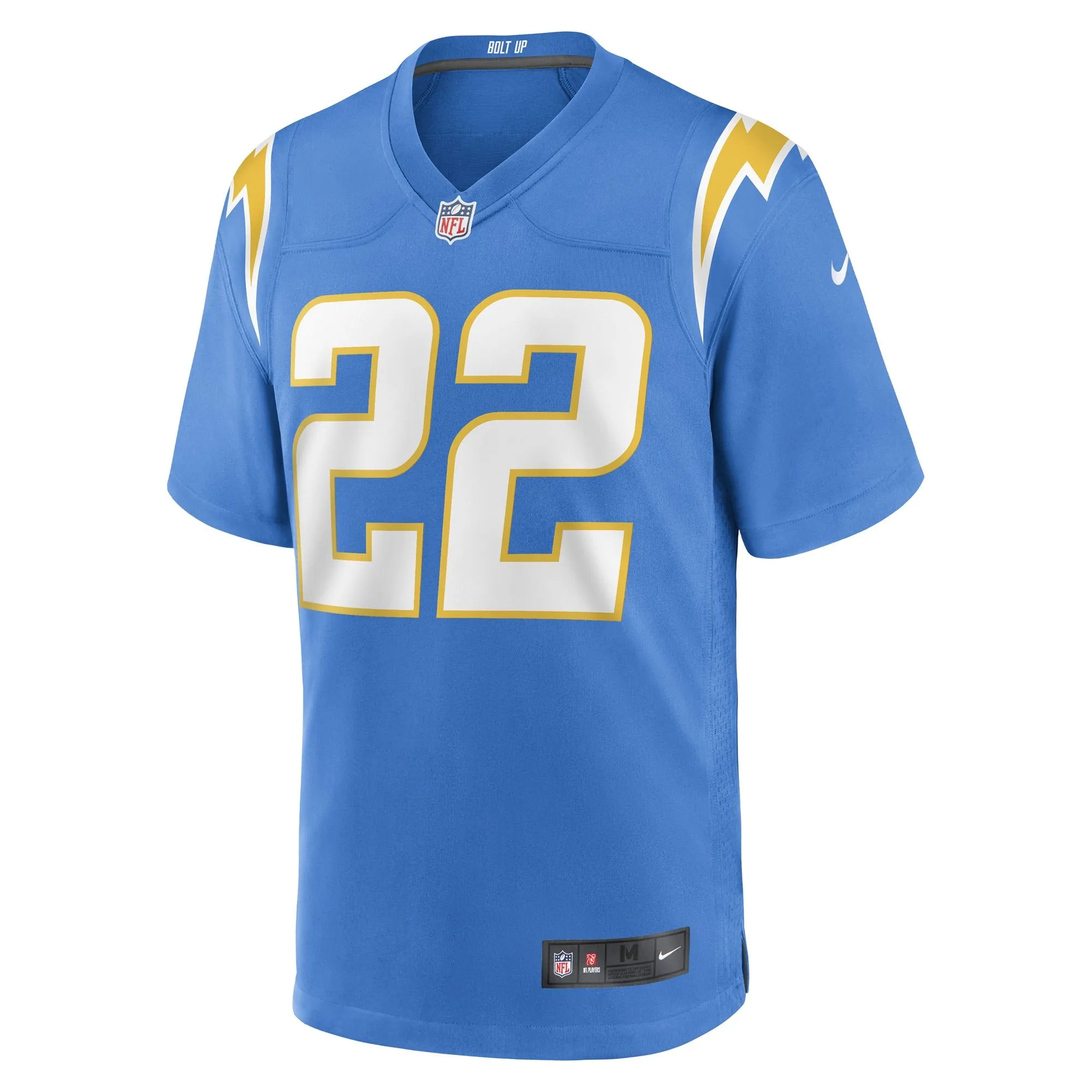 JT Woods Los Angeles Chargers  Game Player Jersey - Powder Blue