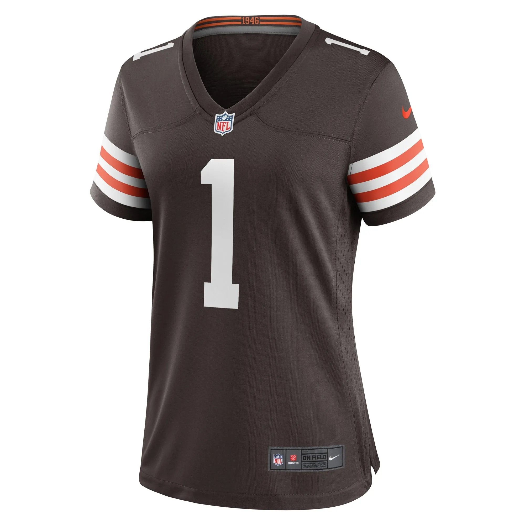 Juan Thornhill Cleveland Browns  Women's  Women's All Player Jersey - Brown