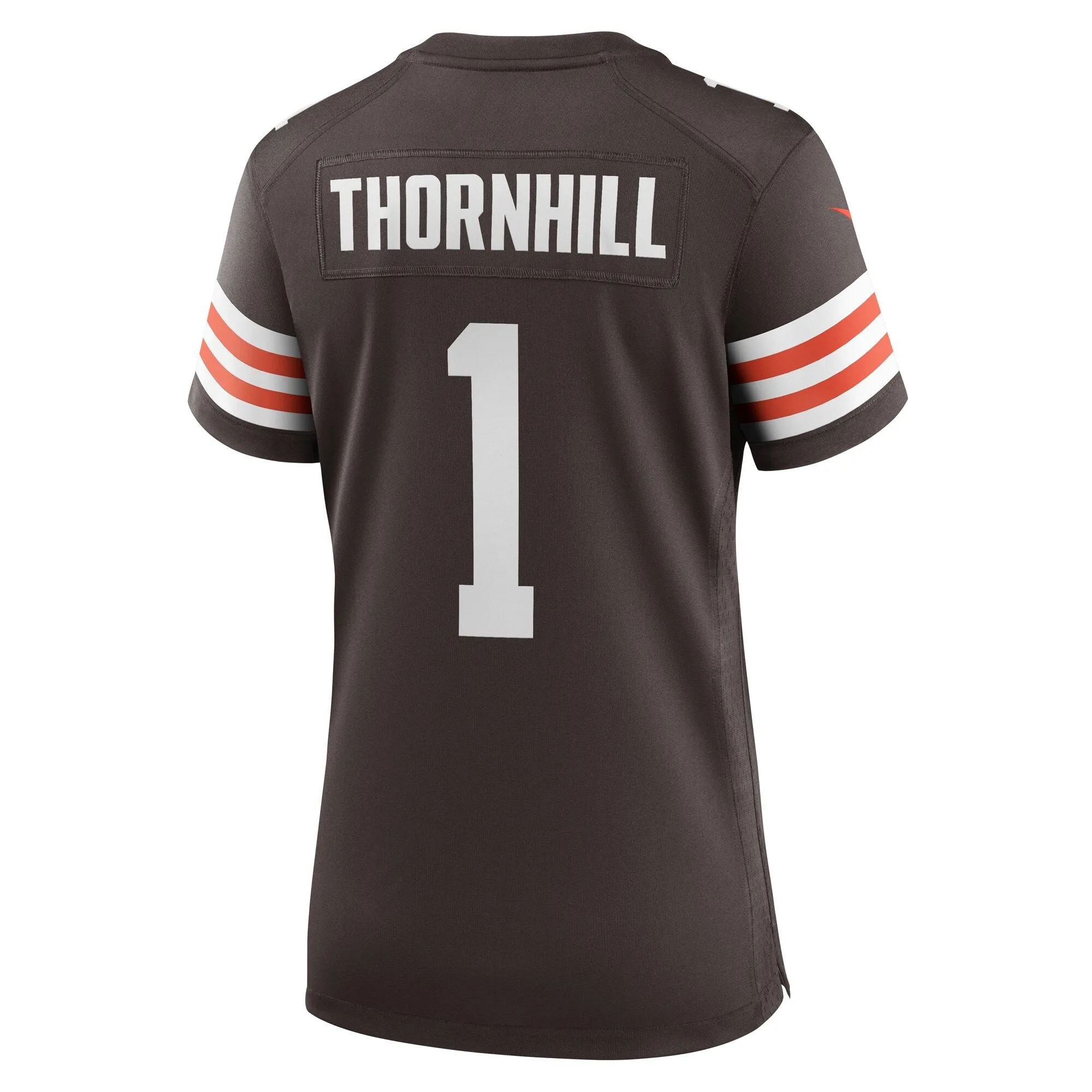 Juan Thornhill Cleveland Browns  Women's Team Game Jersey - Brown