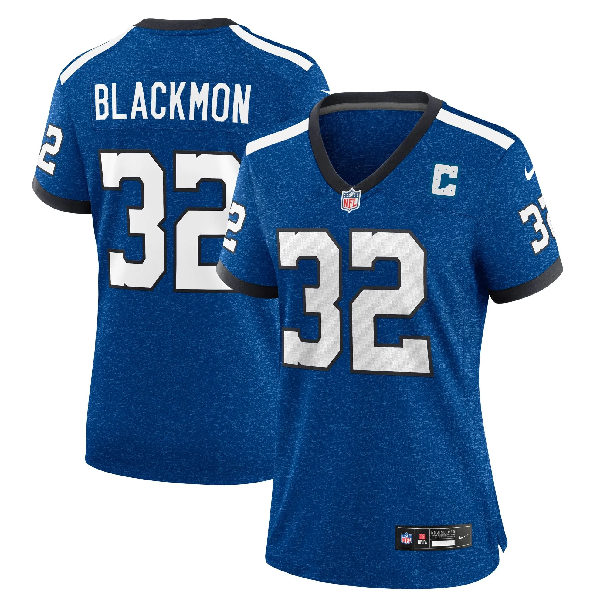 Julian Blackmon Indianapolis Colts  Women's Indiana Nights Alternate Game Jersey - Royal